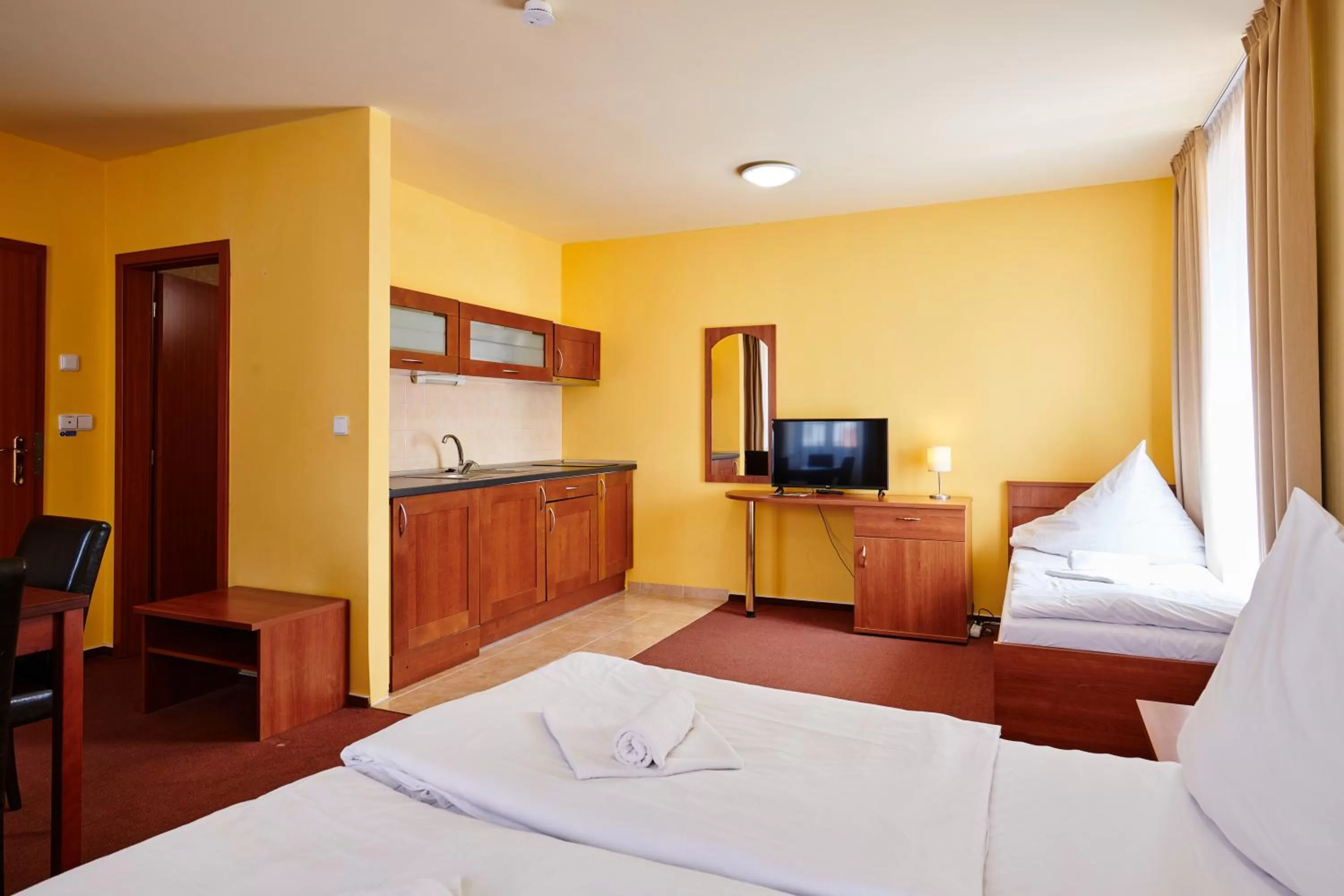 Bed in Hotel Zlatá Hvězda