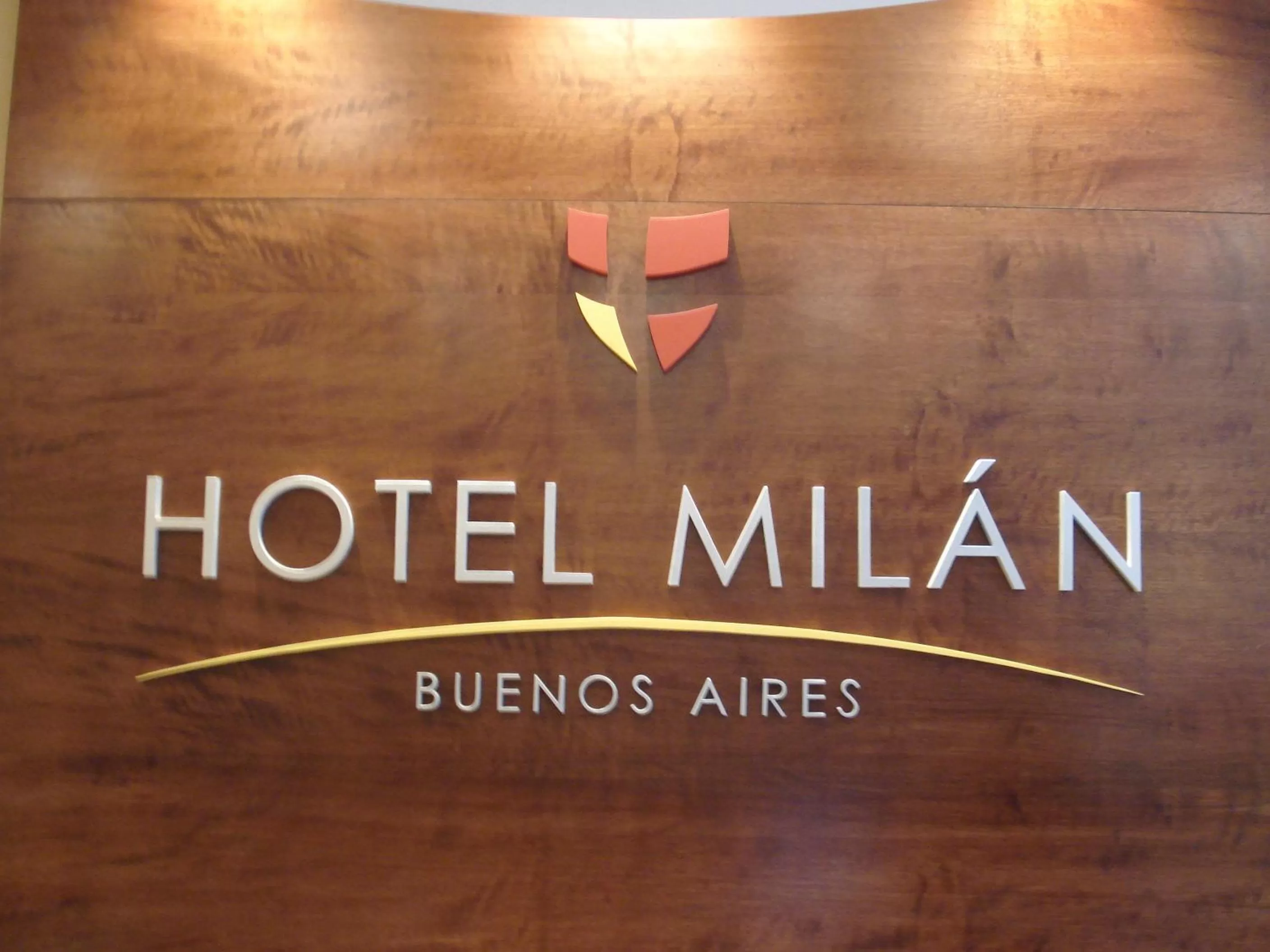 Property logo or sign in Hotel Milan