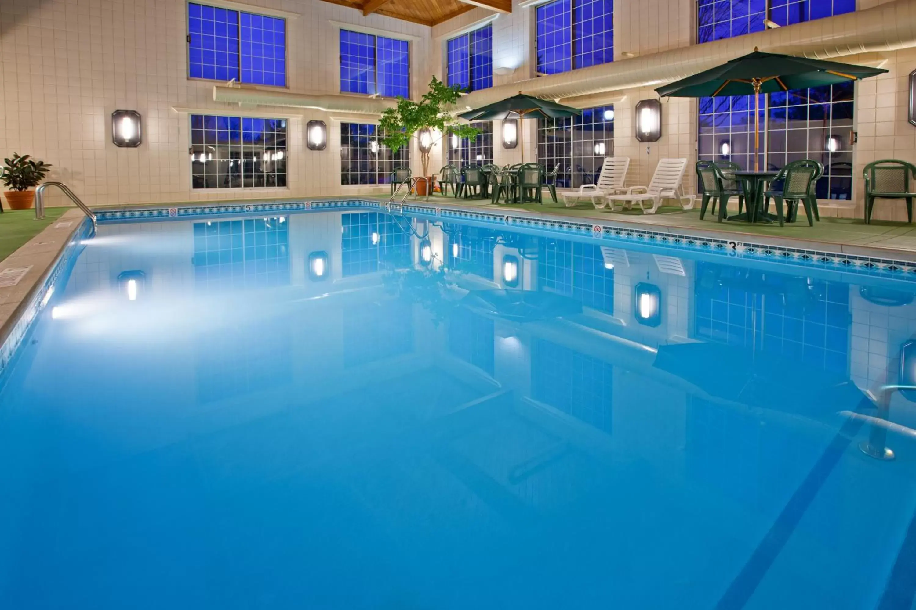 Swimming Pool in Holiday Inn Express Grand Rapids Southwest, an IHG Hotel