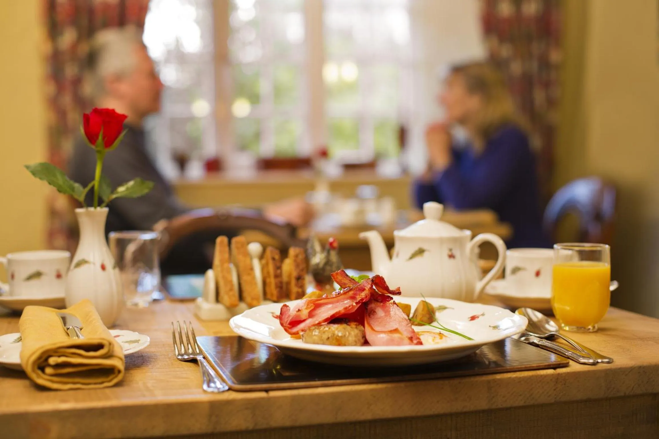 English/Irish breakfast in Tinhay Mill