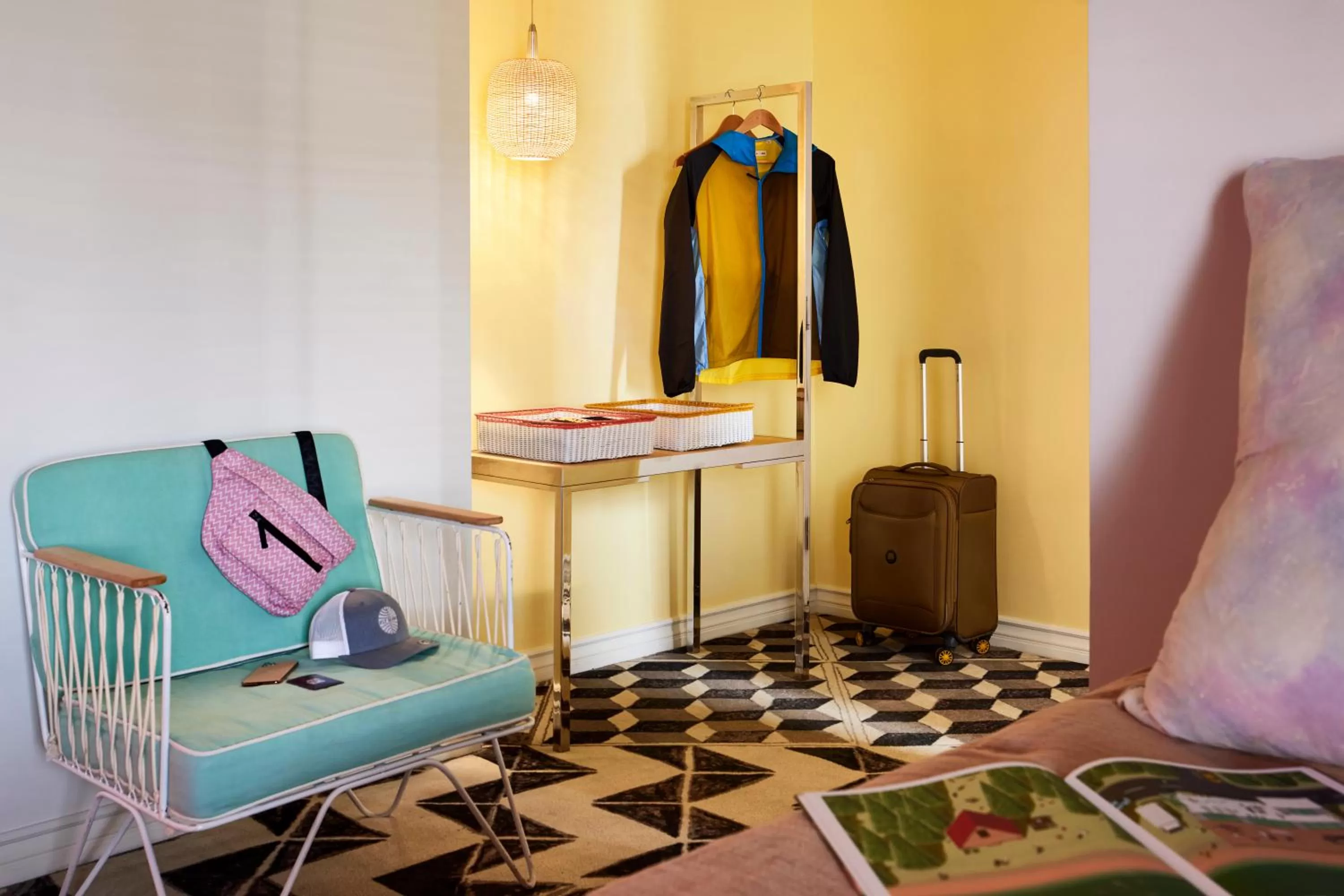 Decorative detail in Mama Shelter Los Angeles