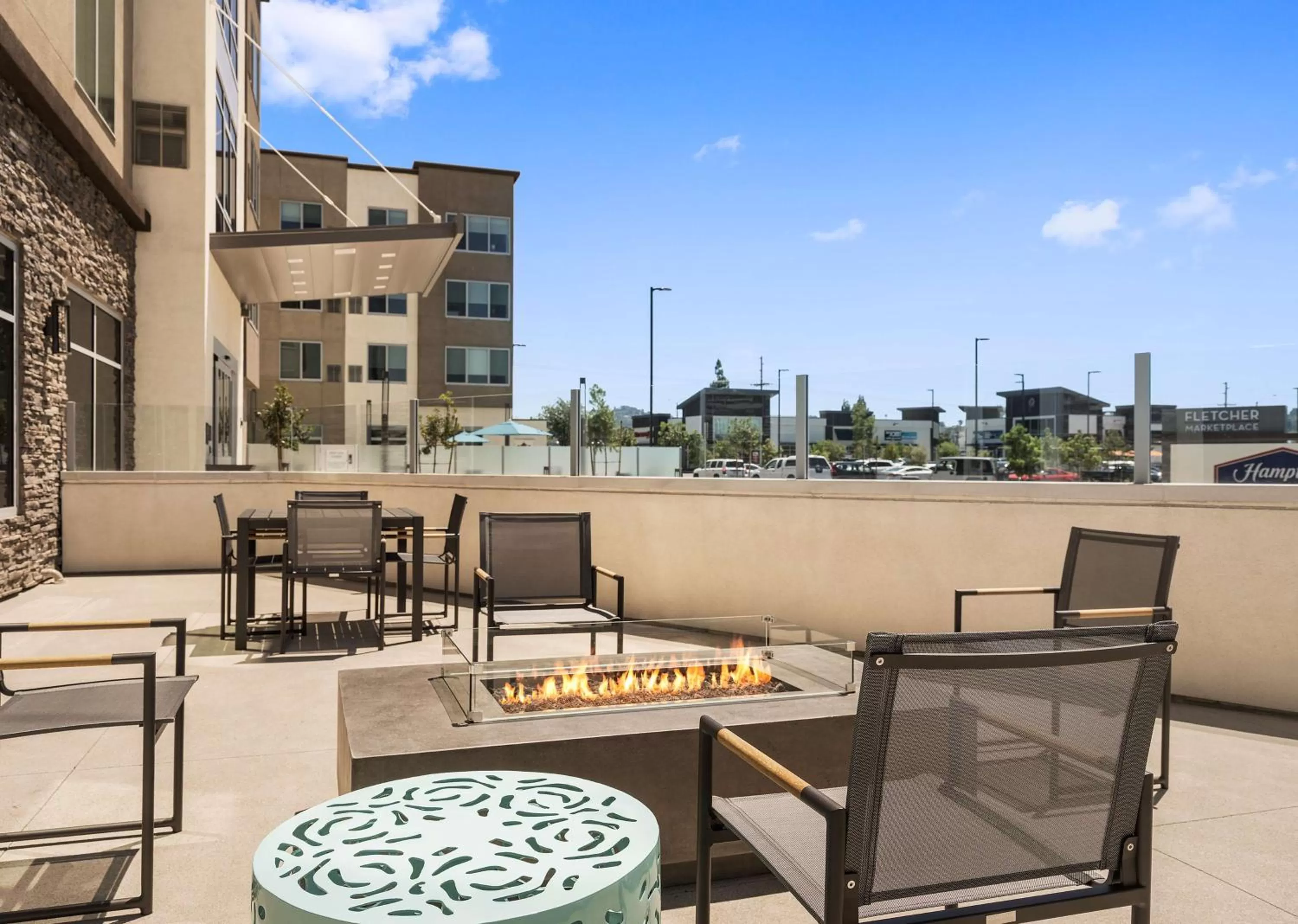 Patio in Hampton Inn & Suites El Cajon San Diego