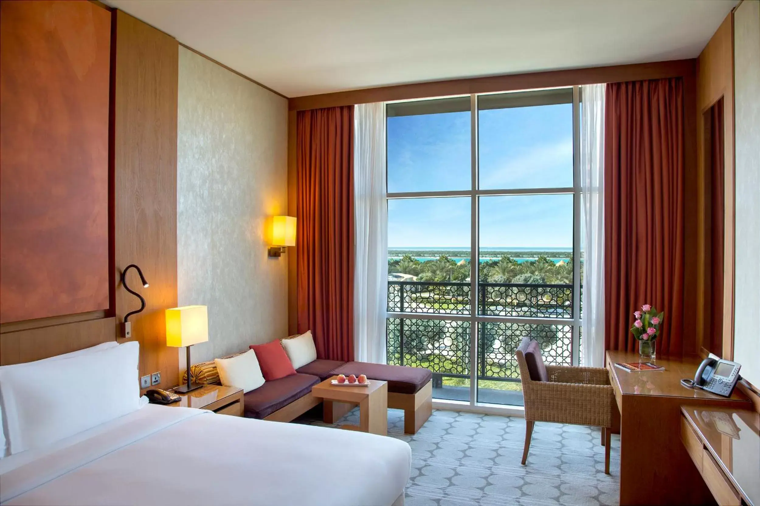 Two-Bedroom Suite with Free Beach Access in Yas Island Rotana Abu Dhabi