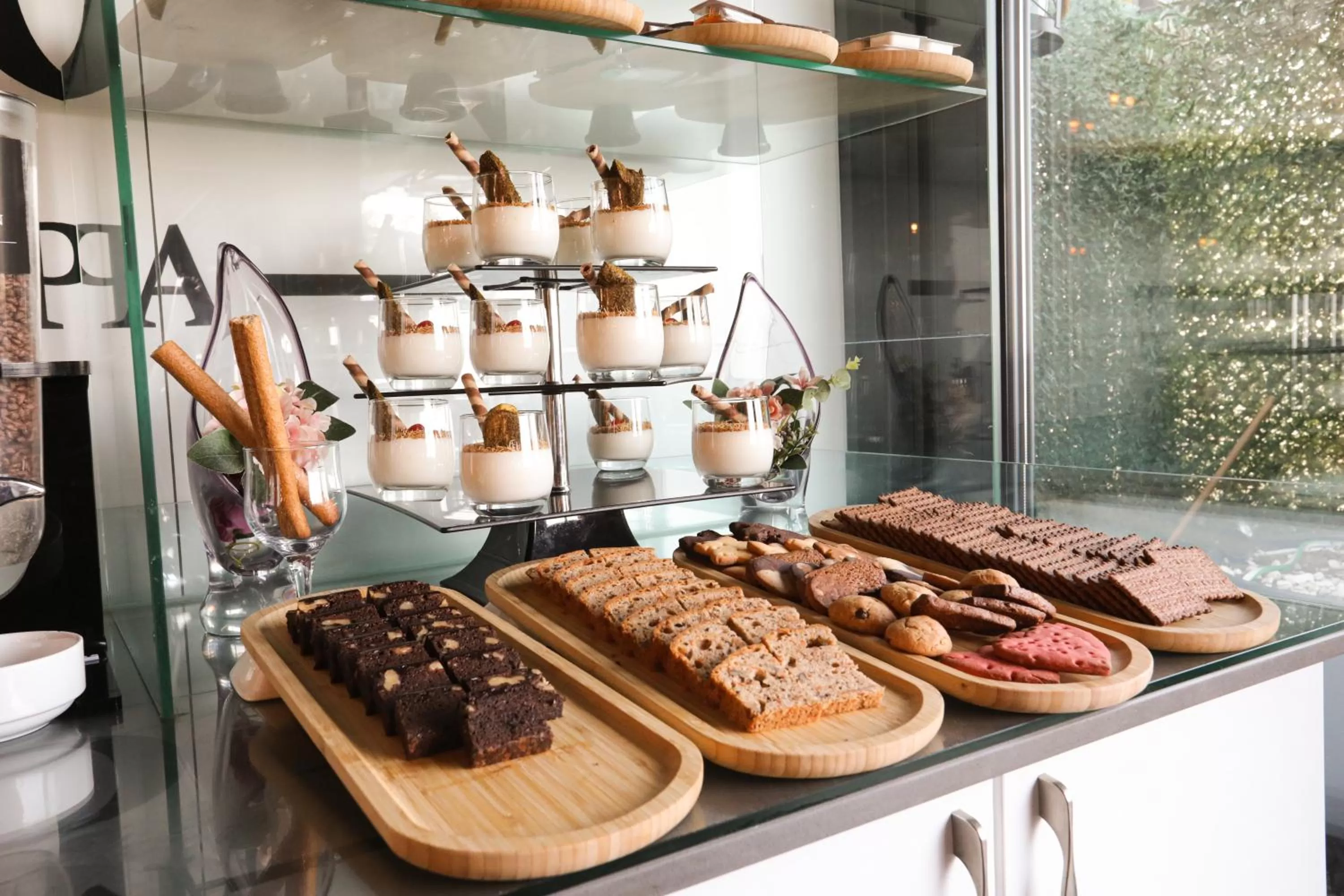 Buffet breakfast in Skalion Hotel