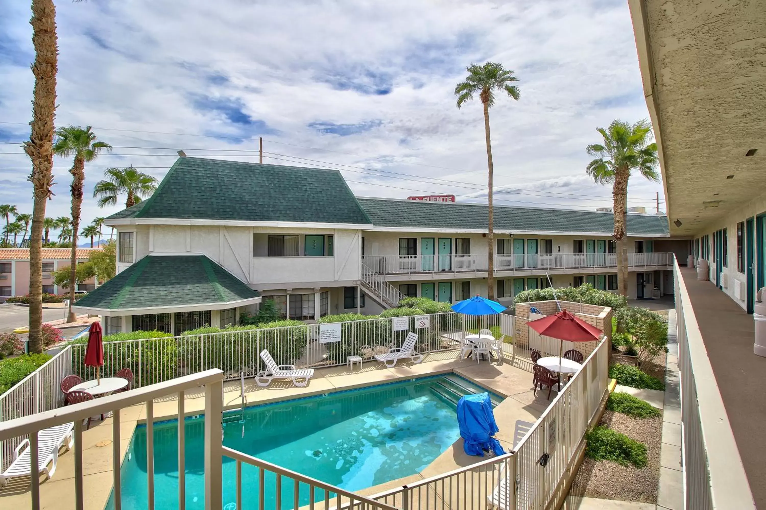 Swimming pool, Pool View in Motel 6-Yuma, AZ - East