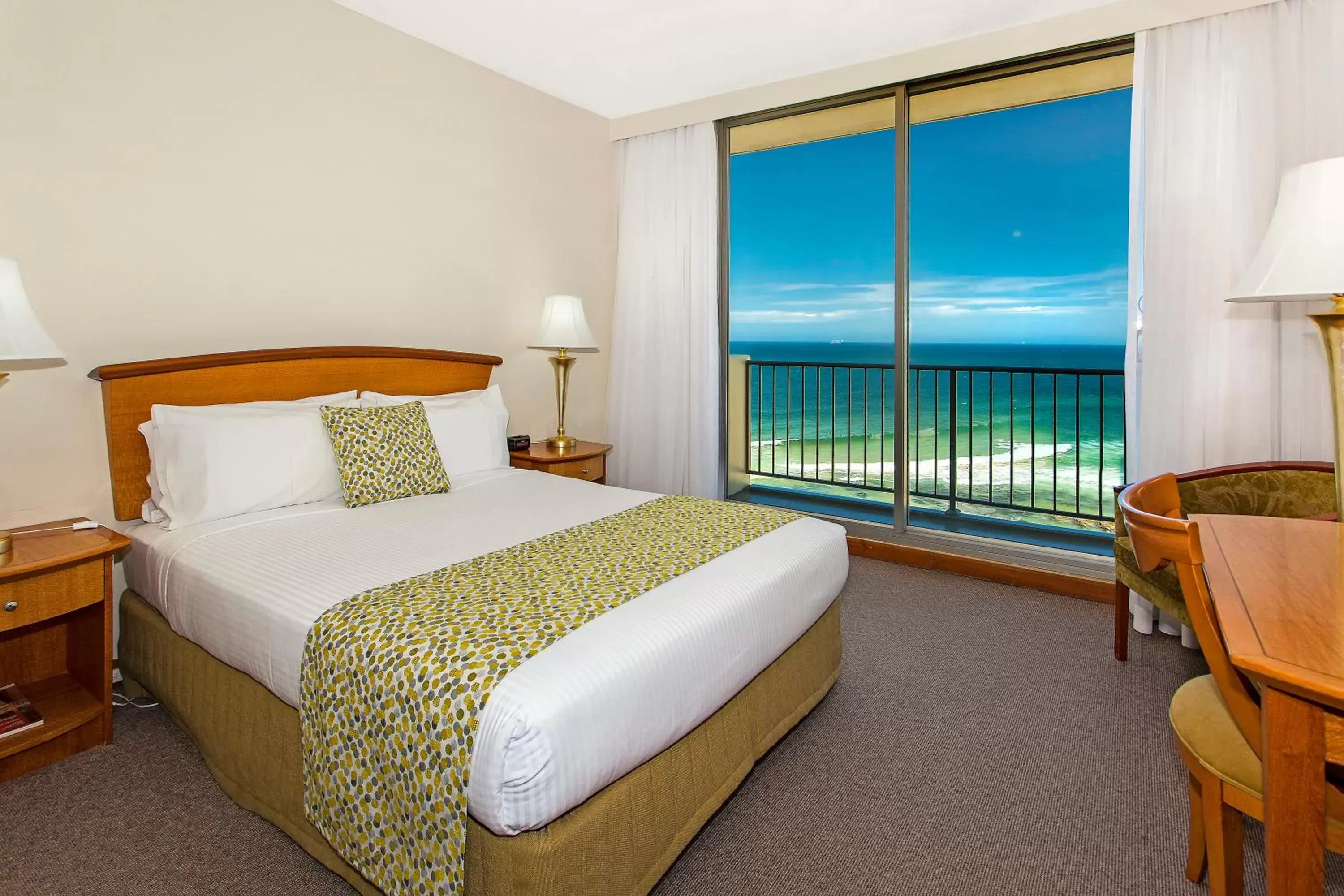 View (from property/room), Bed in Noah's On the Beach