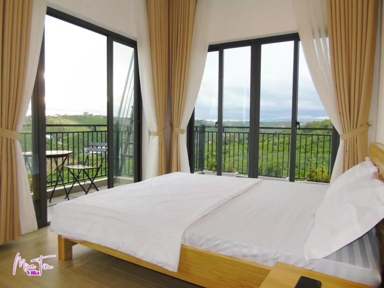 Bed in Mùa Tím Villa