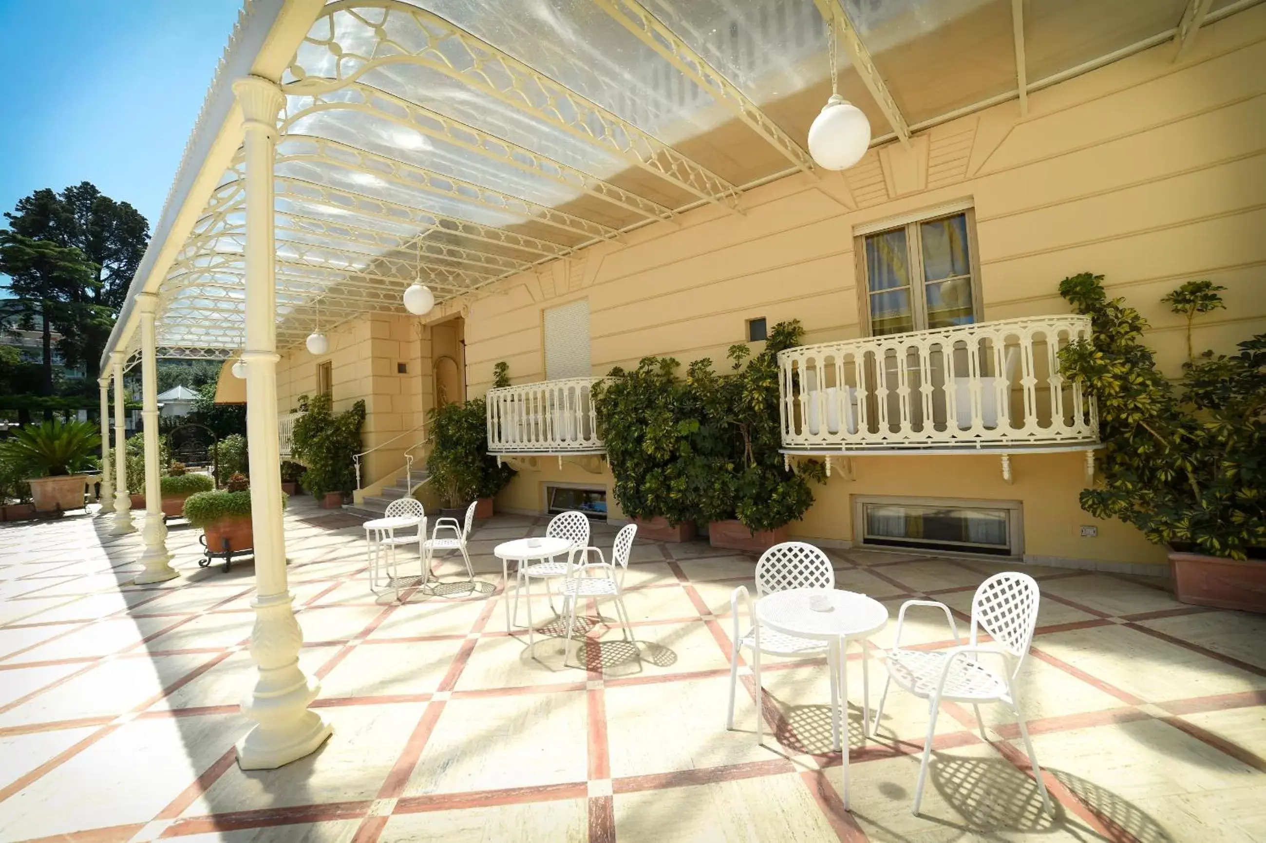 Balcony/Terrace in Hotel Antiche Mura