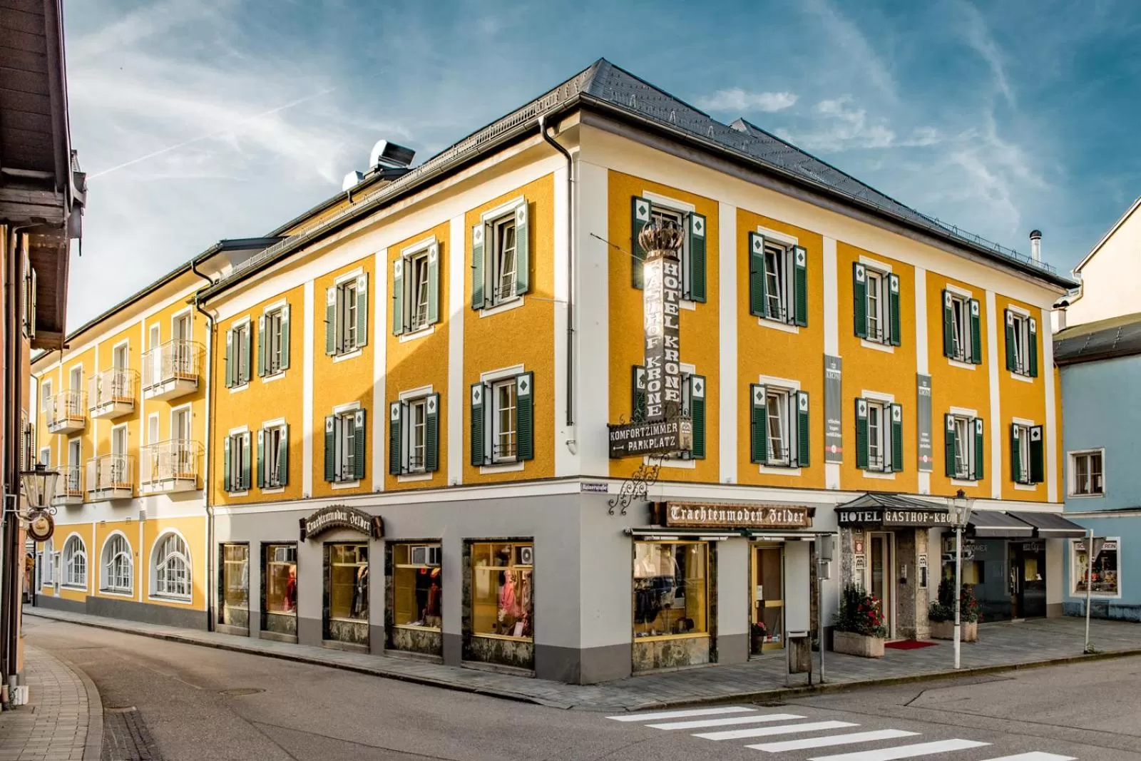 Facade/entrance in Hotel Krone