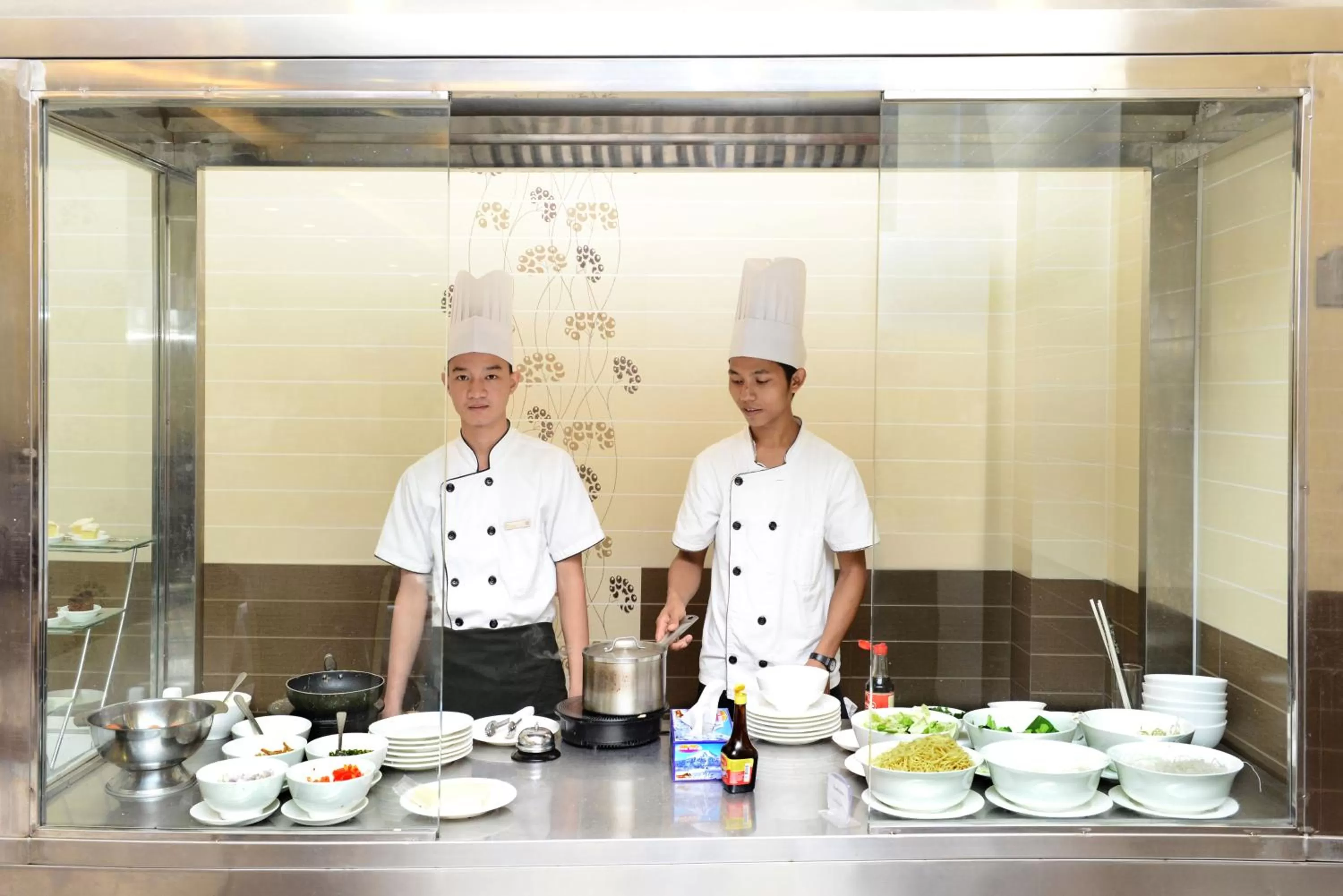 Staff in Hotel Grand United - Ahlone Branch