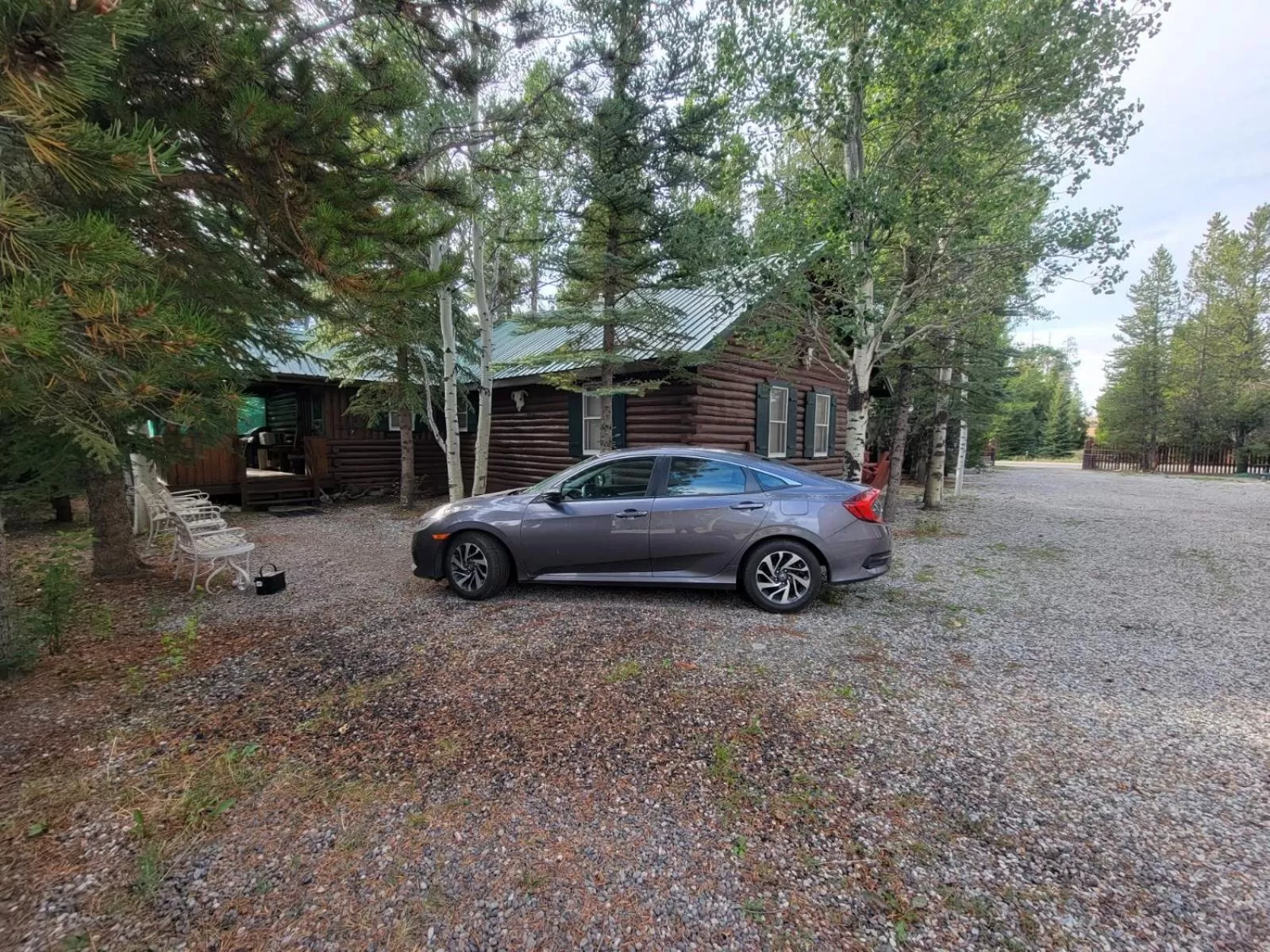 Parking in Wagon Wheel Hotel