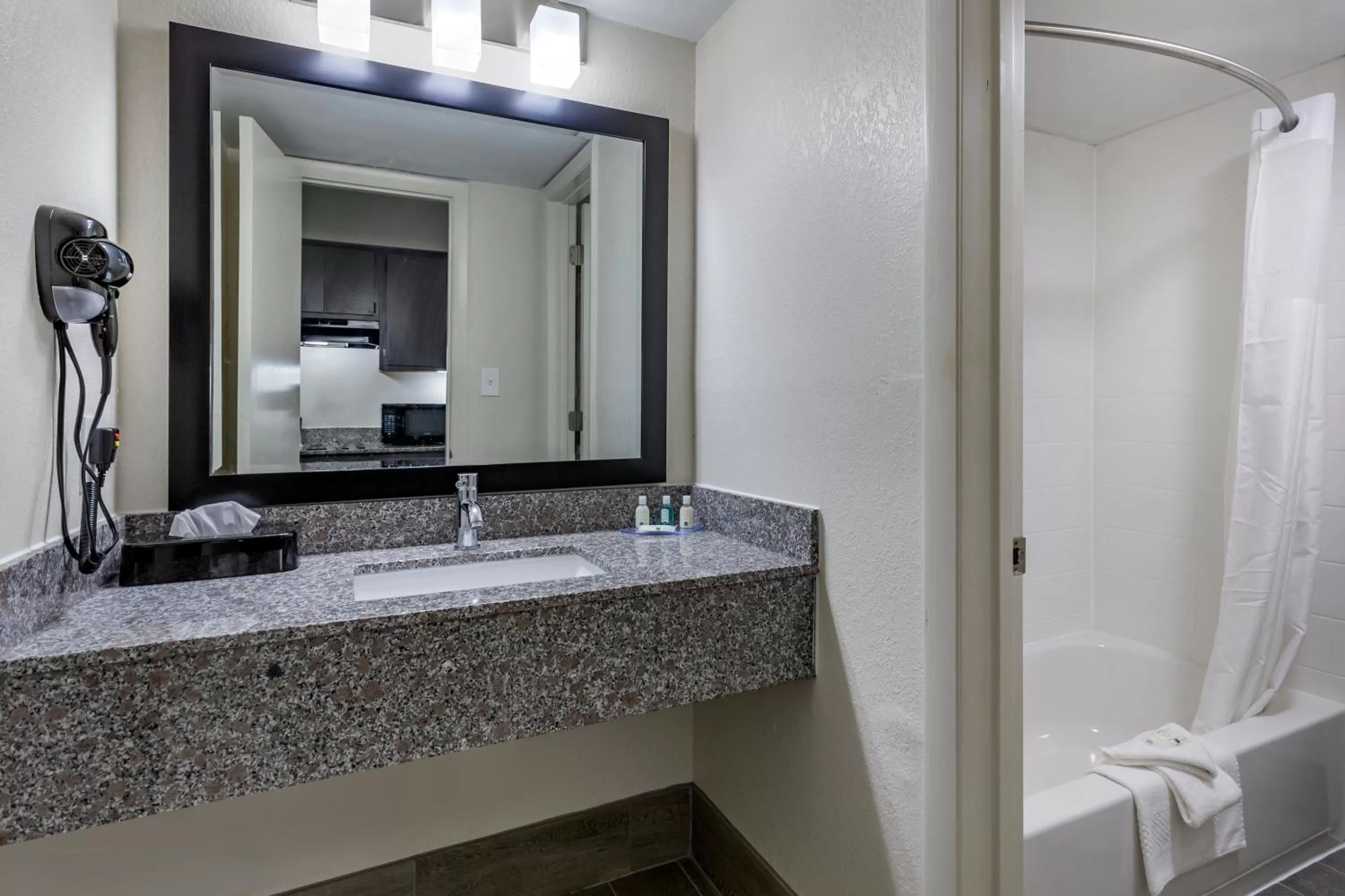 Bathroom in Quality Inn & Suites Spring Lake - Fayetteville near Fort Bragg