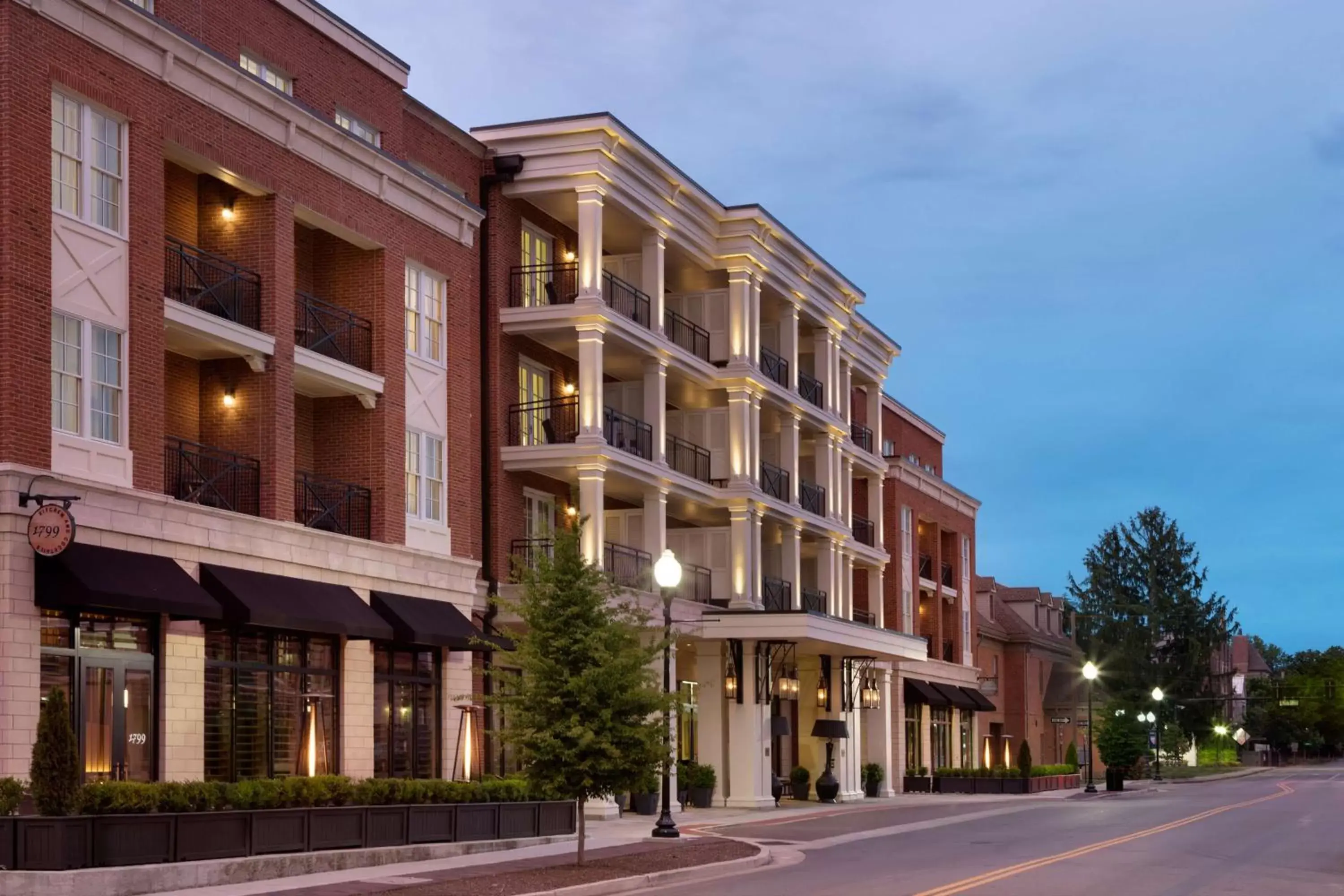 Property Building in The Harpeth Downtown Franklin, Curio Collection by Hilton