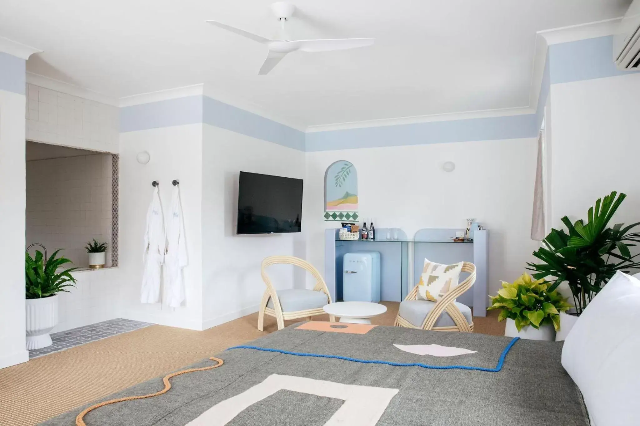 TV and multimedia, Seating Area in Motel Molly - Boutique Hotel Mollymook