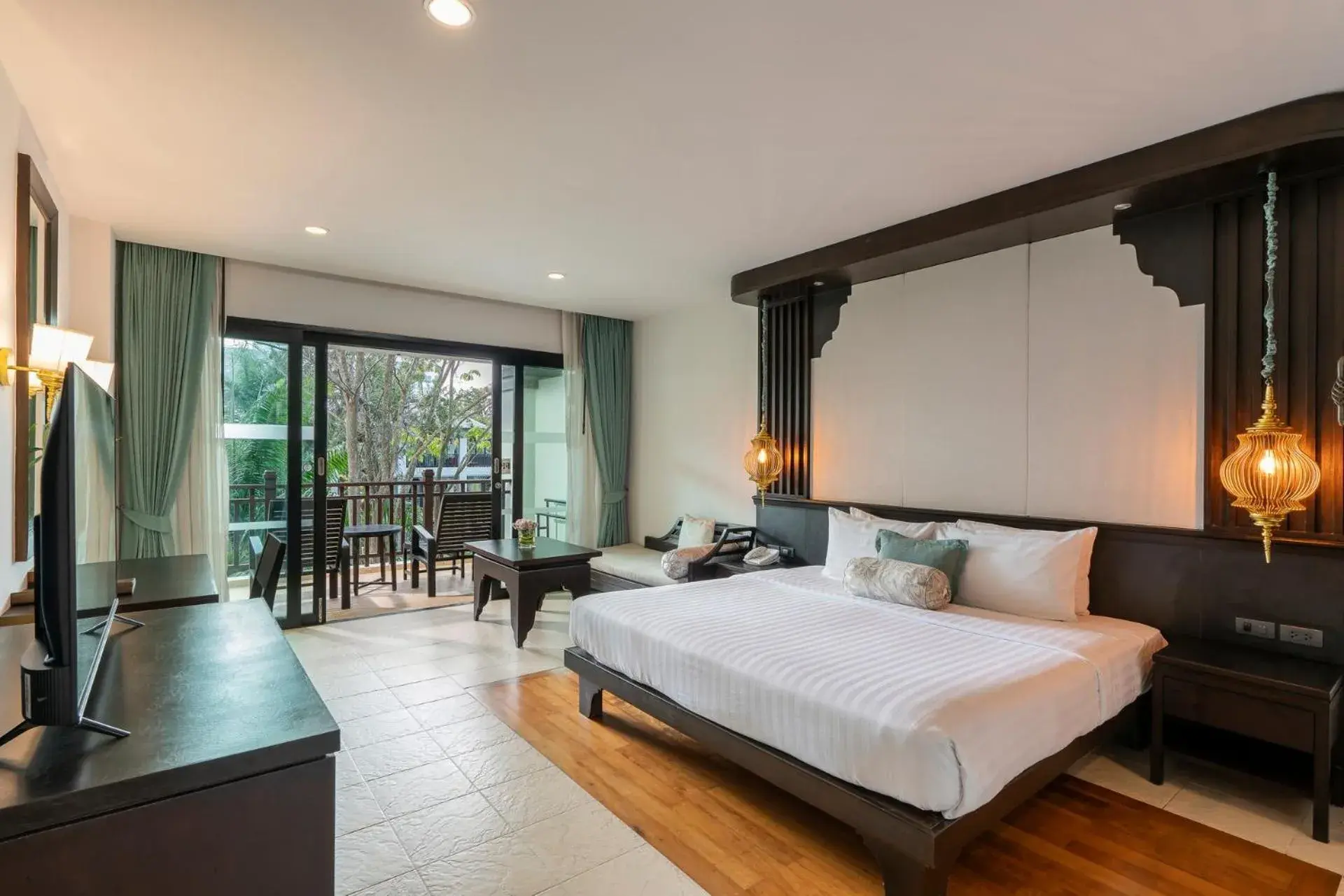 Bedroom in Ravindra Beach Resort & Spa - SHA Extra Plus