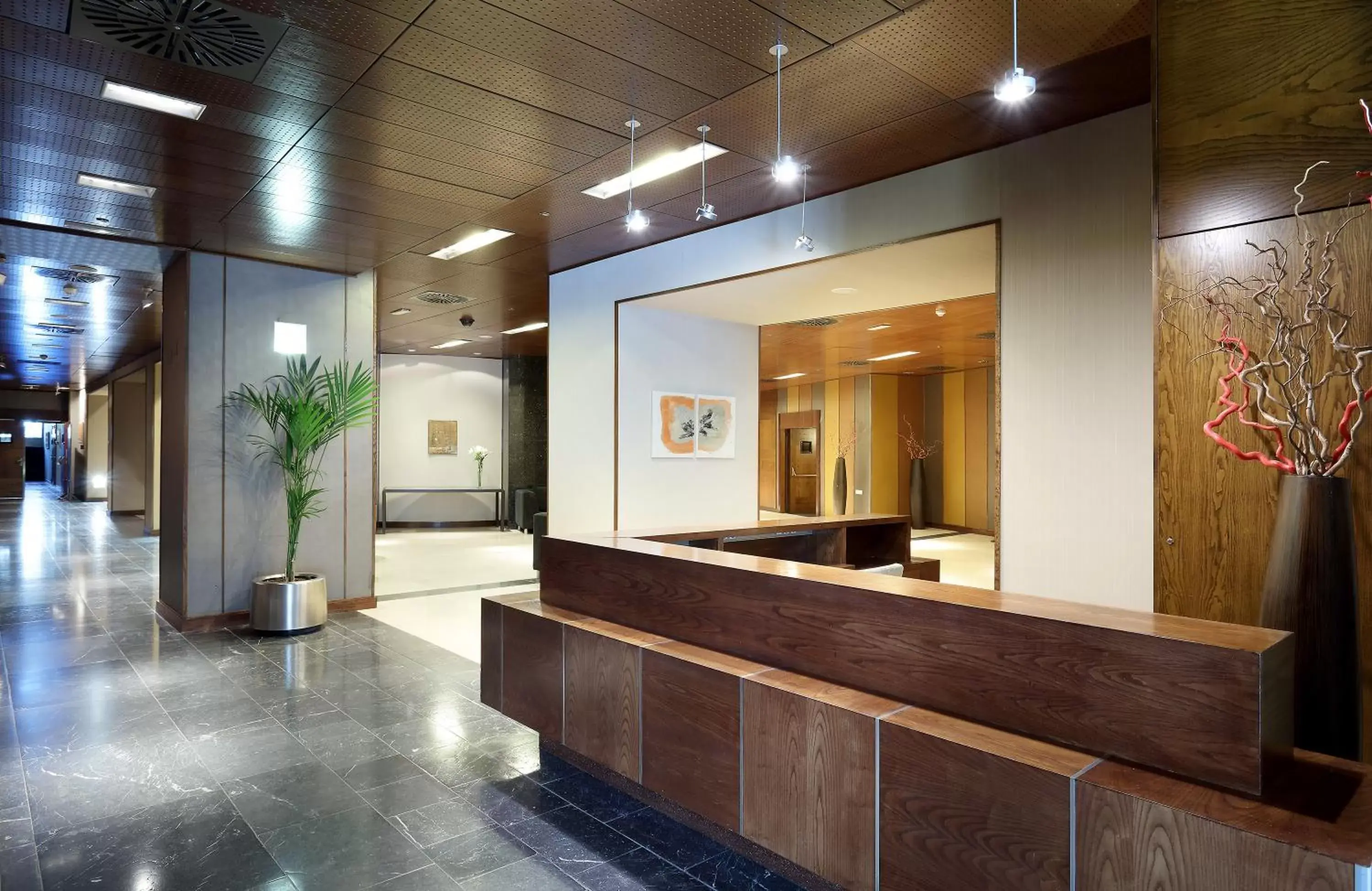 Lobby or reception, Lobby/Reception in Eurostars Suites Mirasierra