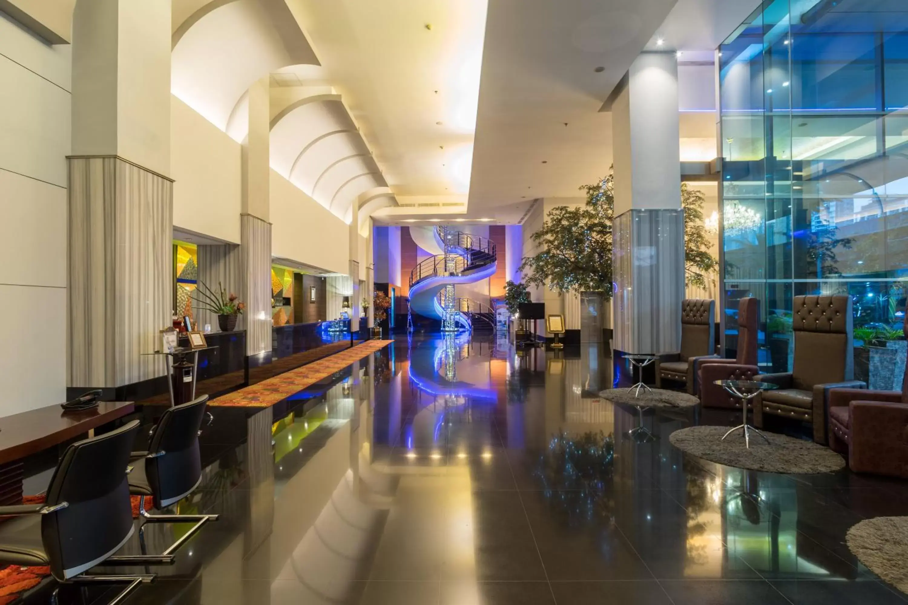 Lobby or reception in Manhattan Hotel Jakarta