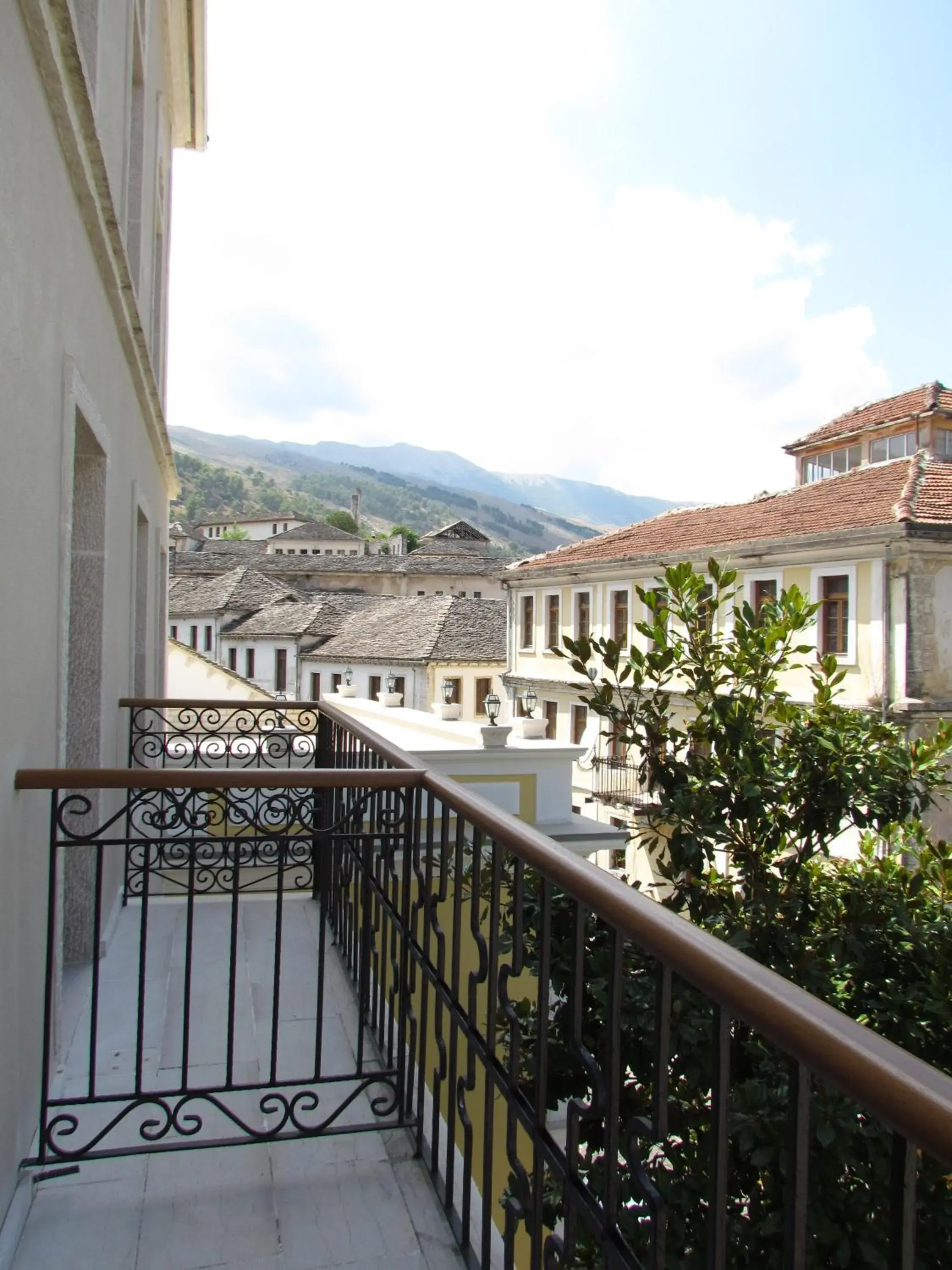 Balcony/Terrace in Hotel Argjiro