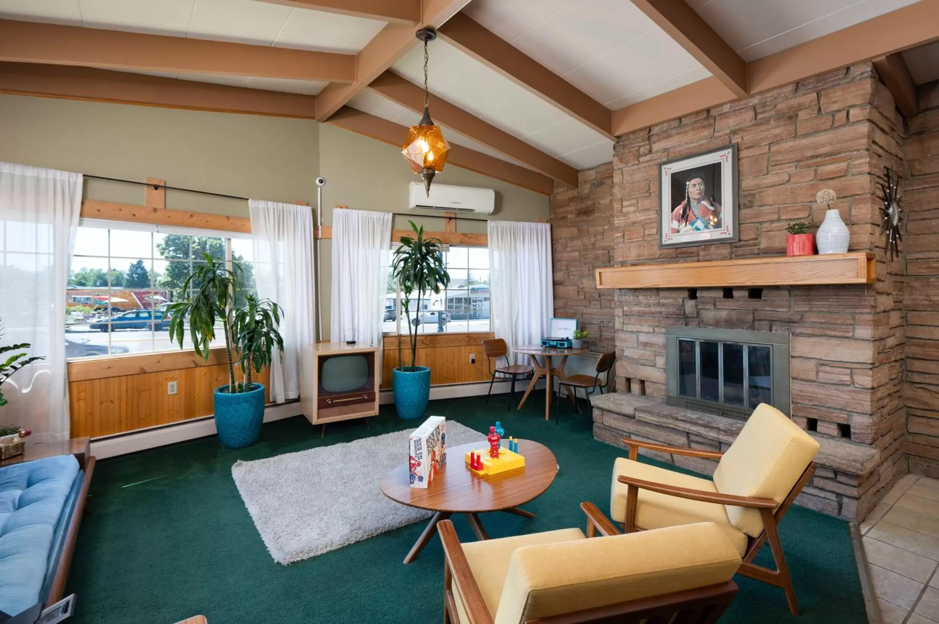 Lobby or reception, Seating Area in Sapphire Motel Midtown Bozeman