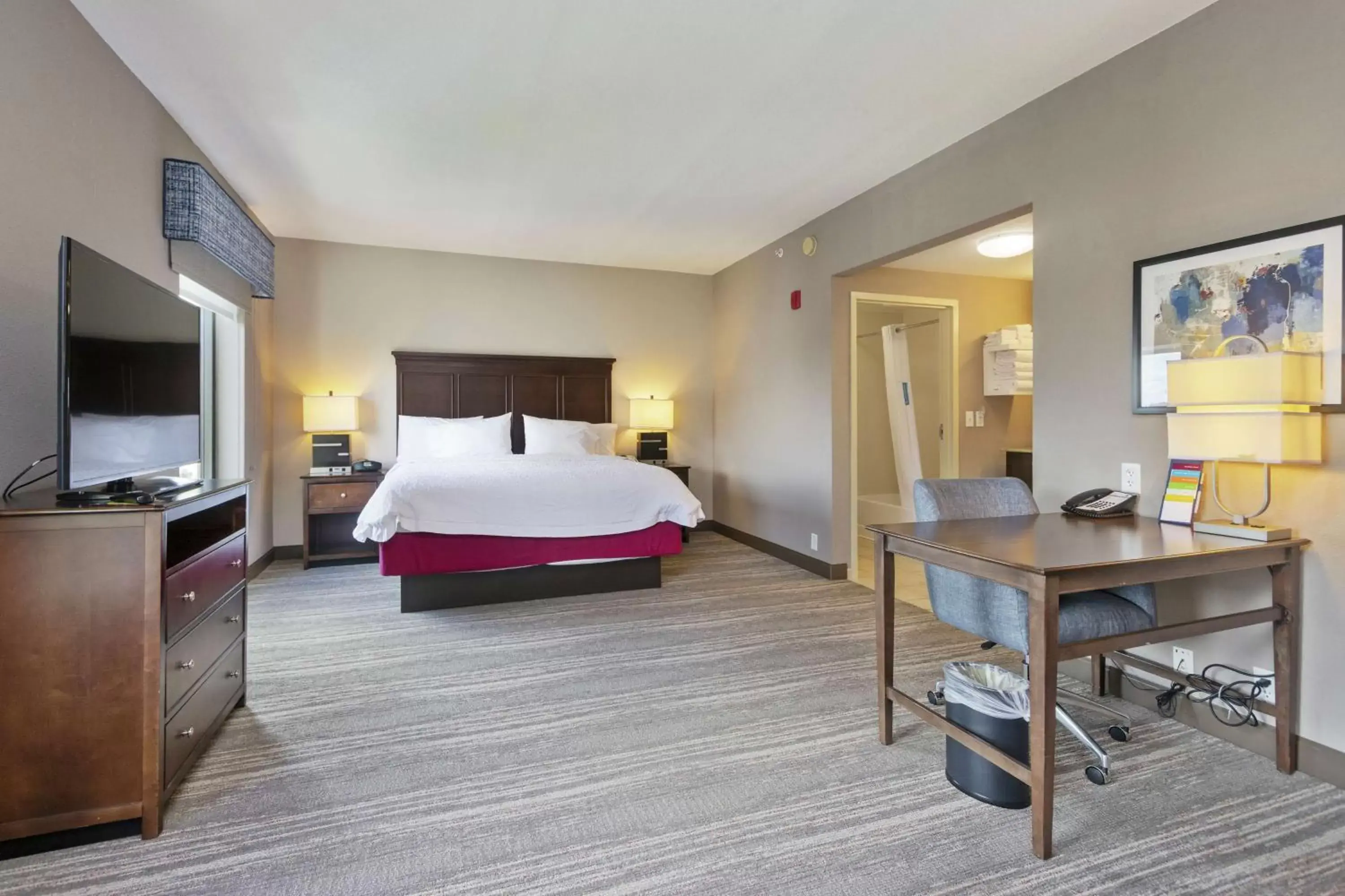 Bedroom in Hampton Inn & Suites Orlando-Apopka