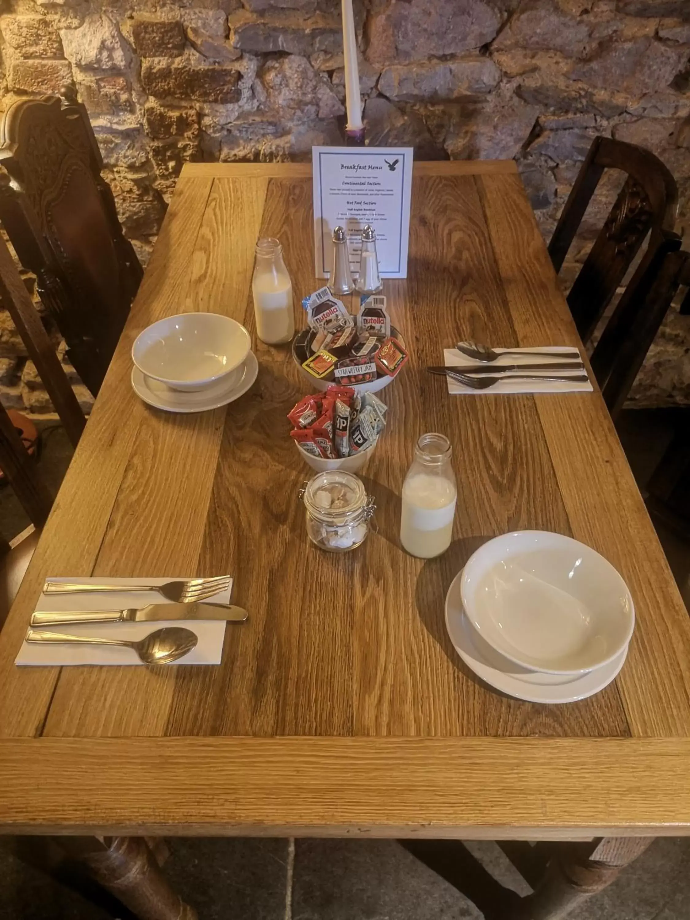 Breakfast in Barn Owl Inn