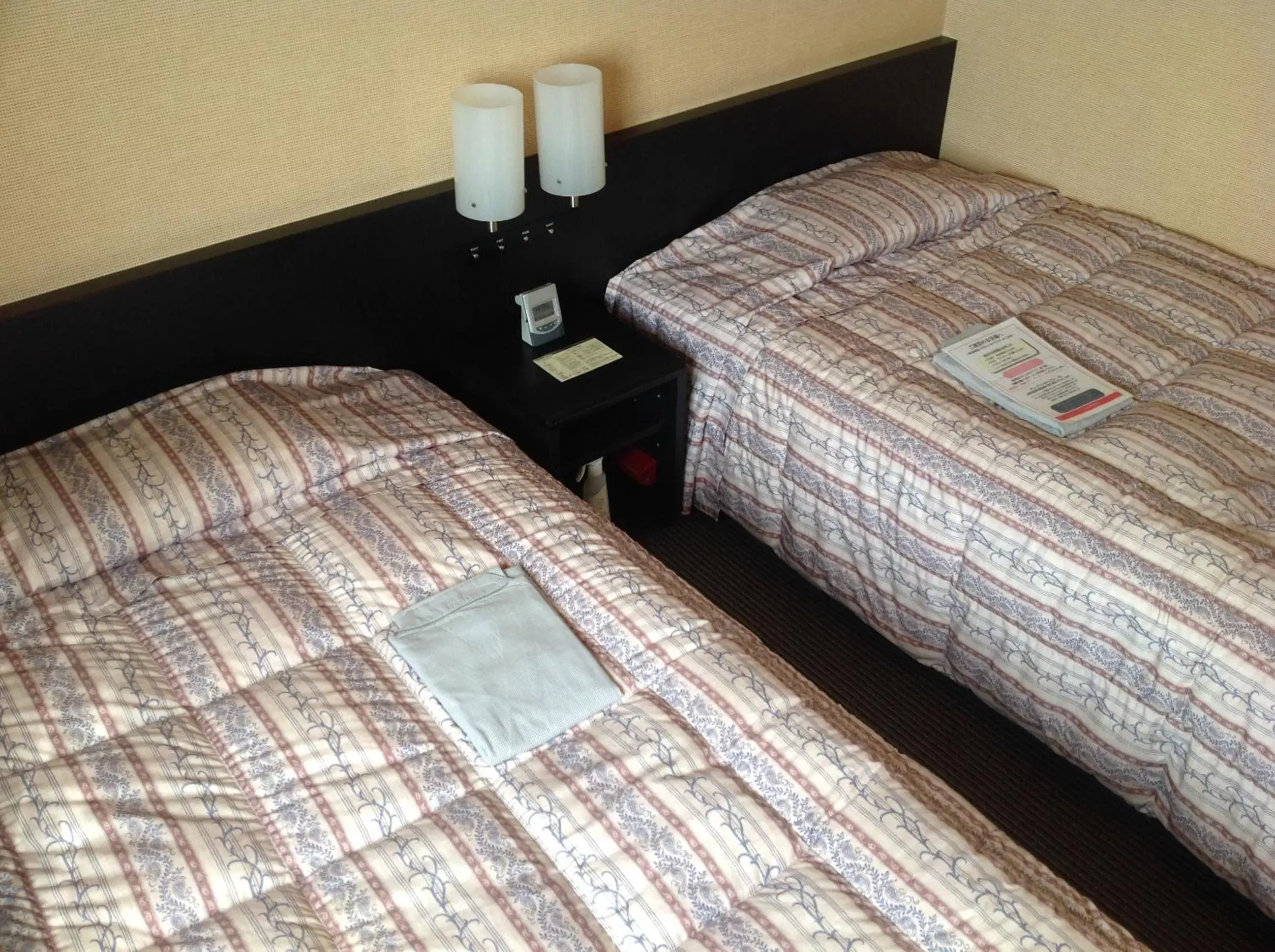 Bed in Hotel Crown Hills Kokura