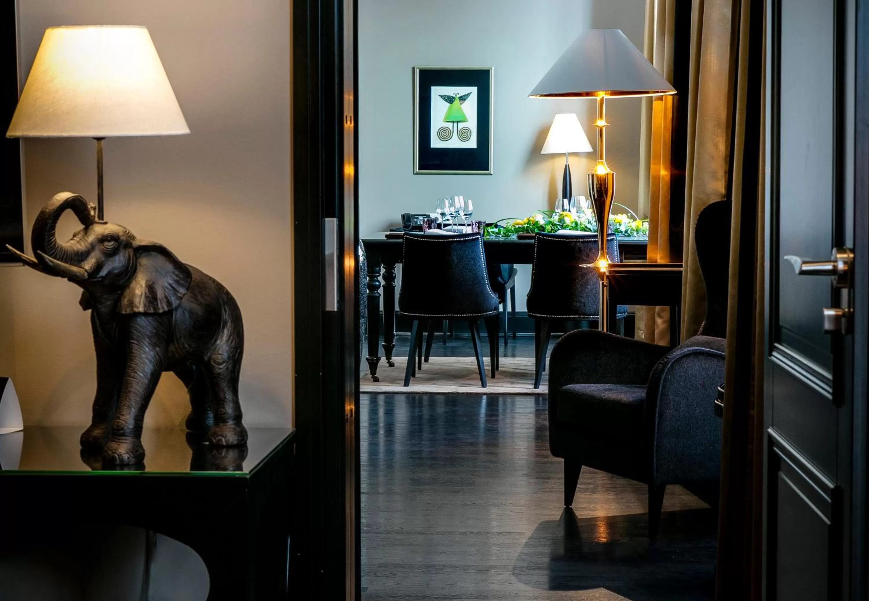 Living room in Hotel Lilla Roberts