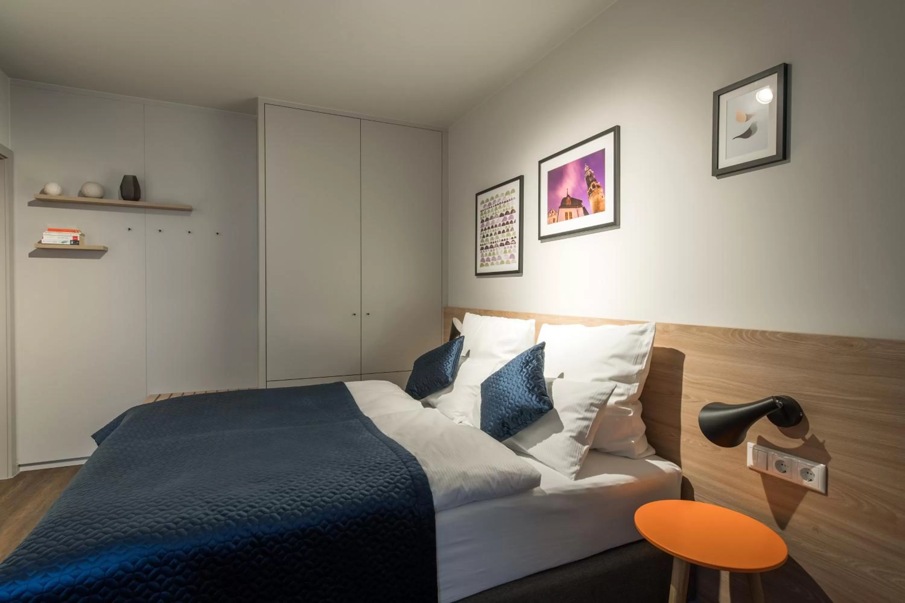 Bed in stattHotel Weimar