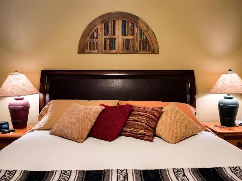 Bed in Cozy Cactus Resort sorta-kinda