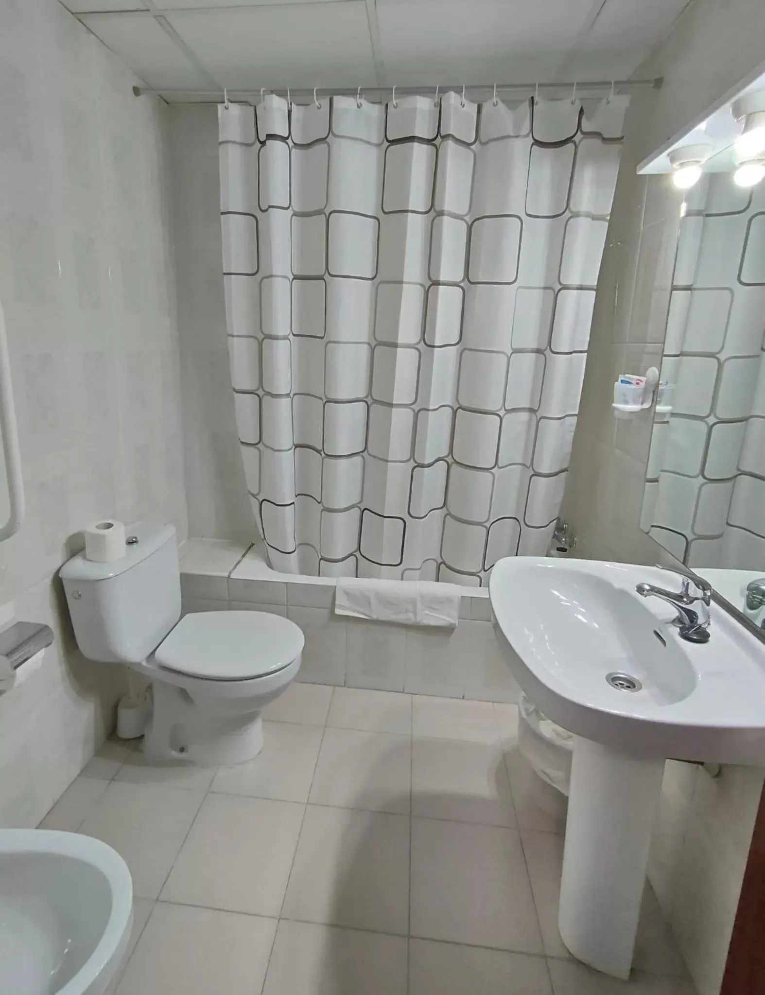 Bathroom in Hotel Cogullada