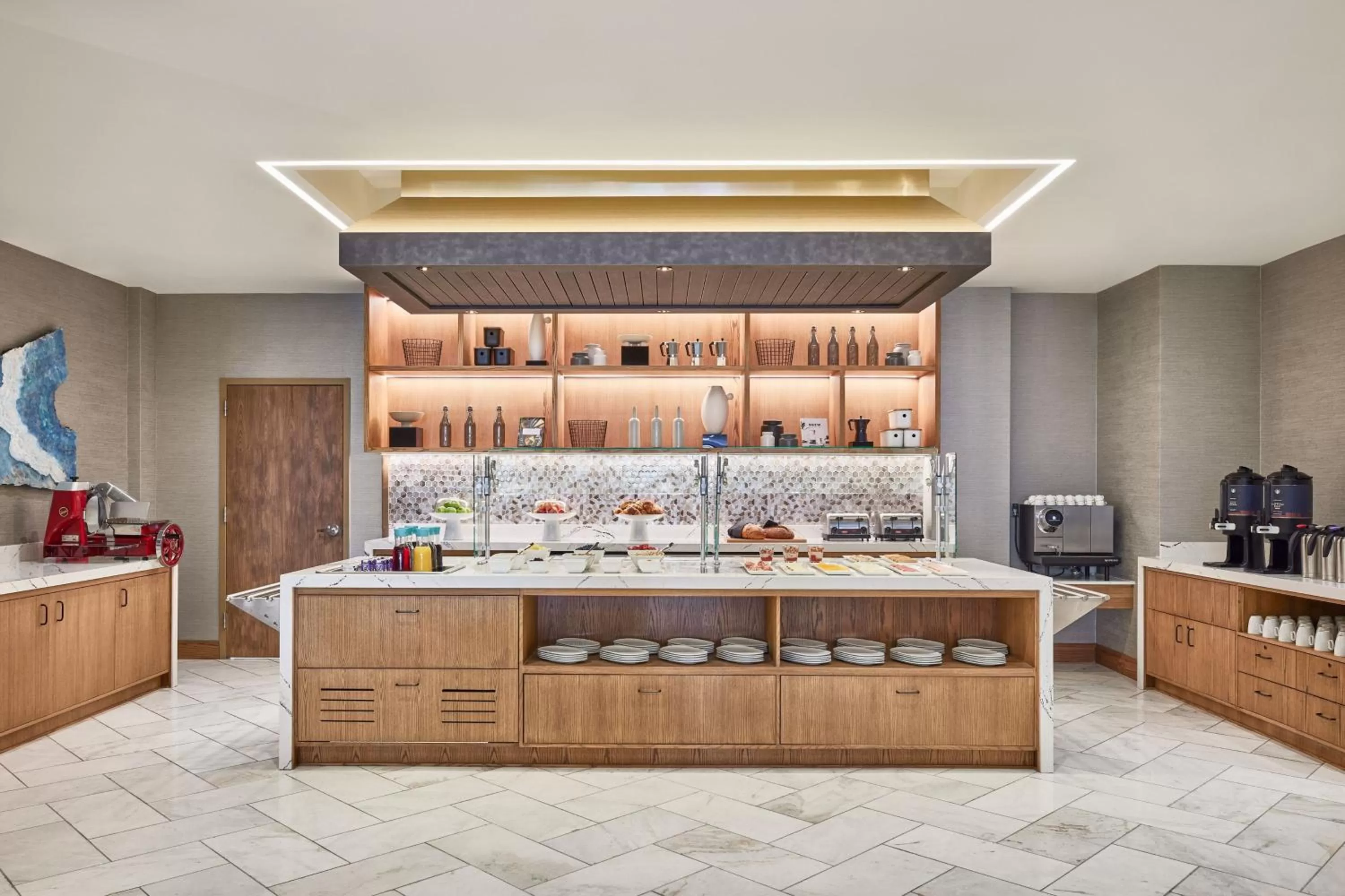 Kitchen or kitchenette in AC Hotel by Marriott San Diego Downtown Gaslamp Quarter