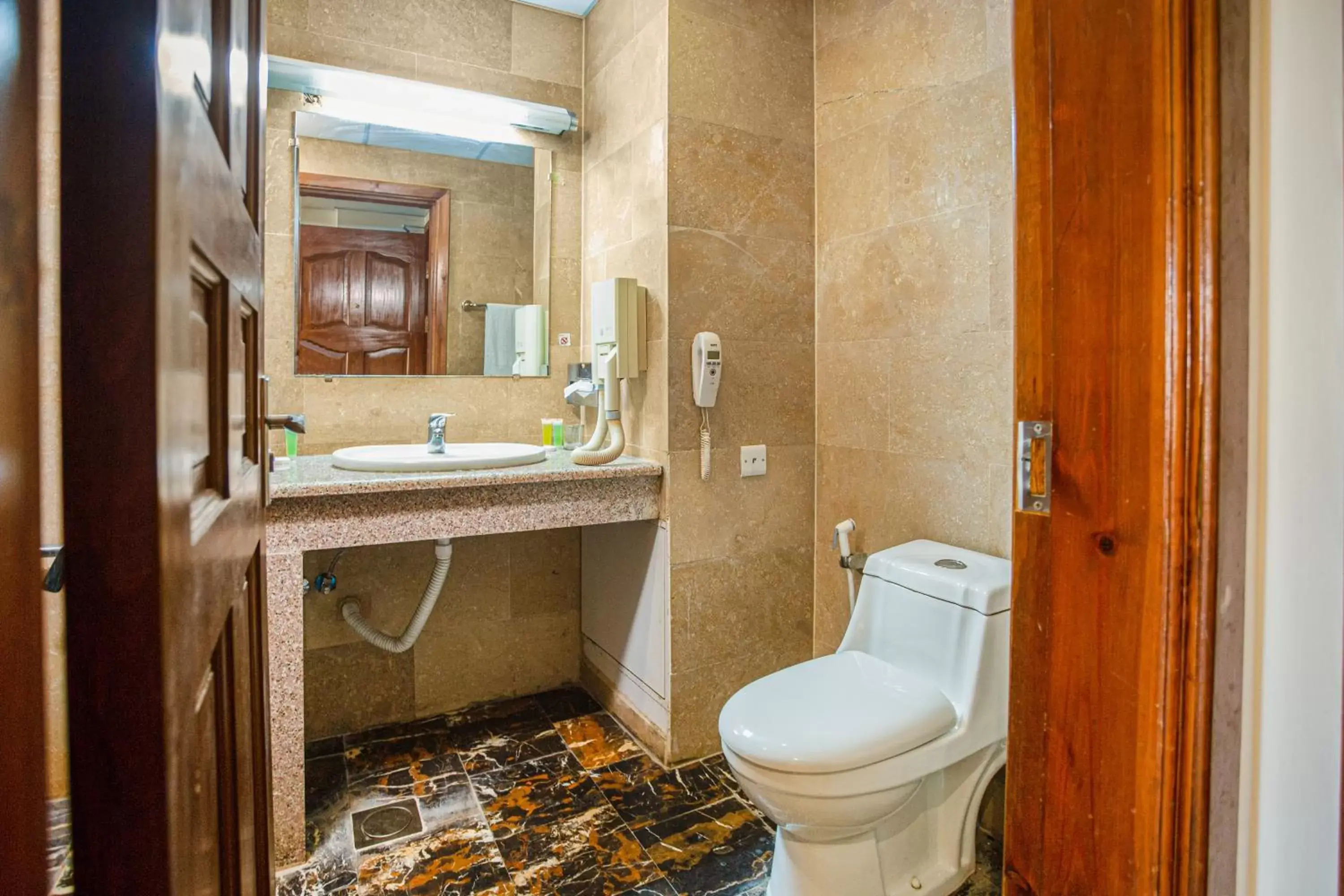 Toilet, Bathroom in Grand Hotel Madaba