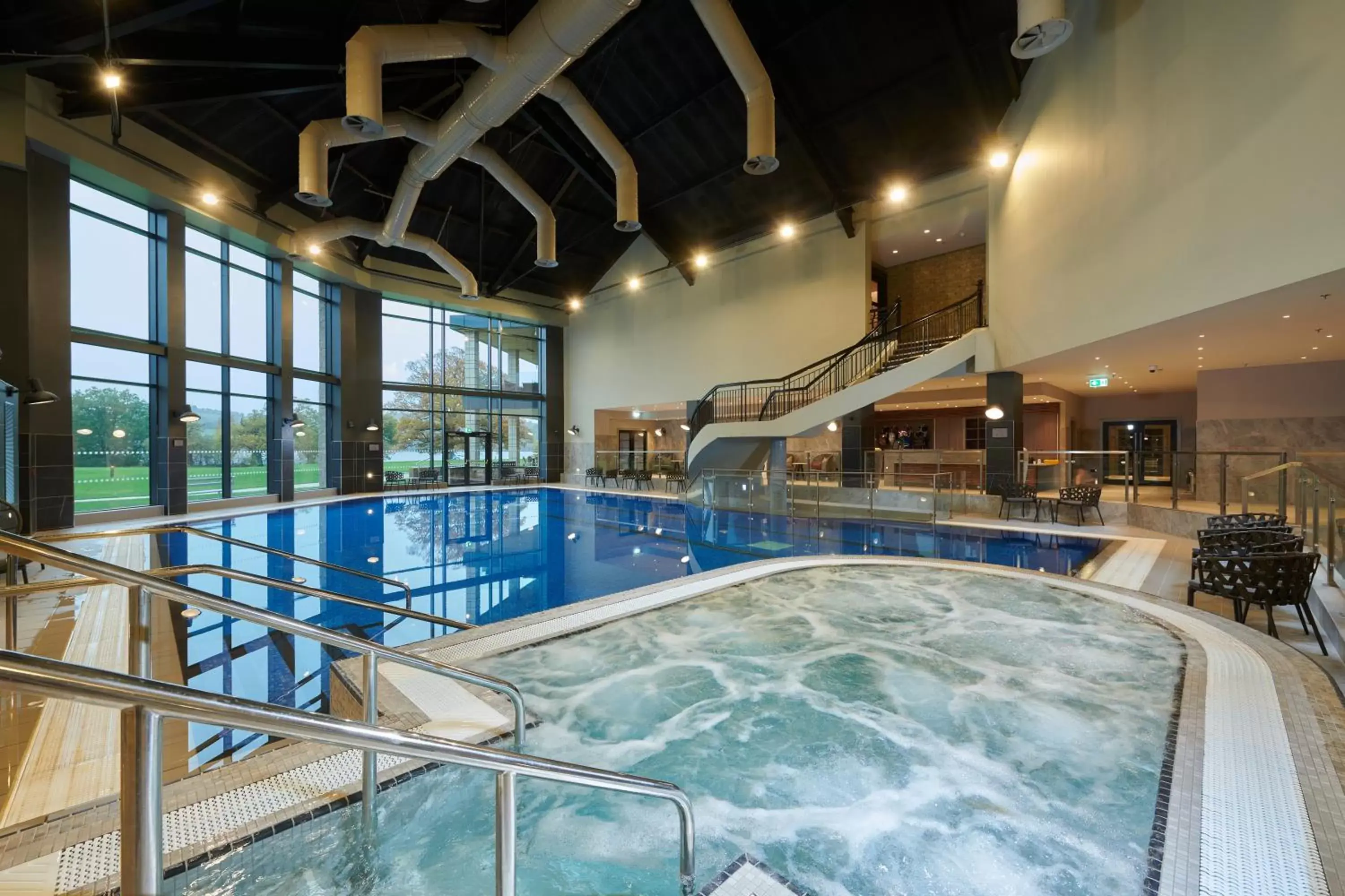 Swimming Pool in Cameron House on Loch Lomond