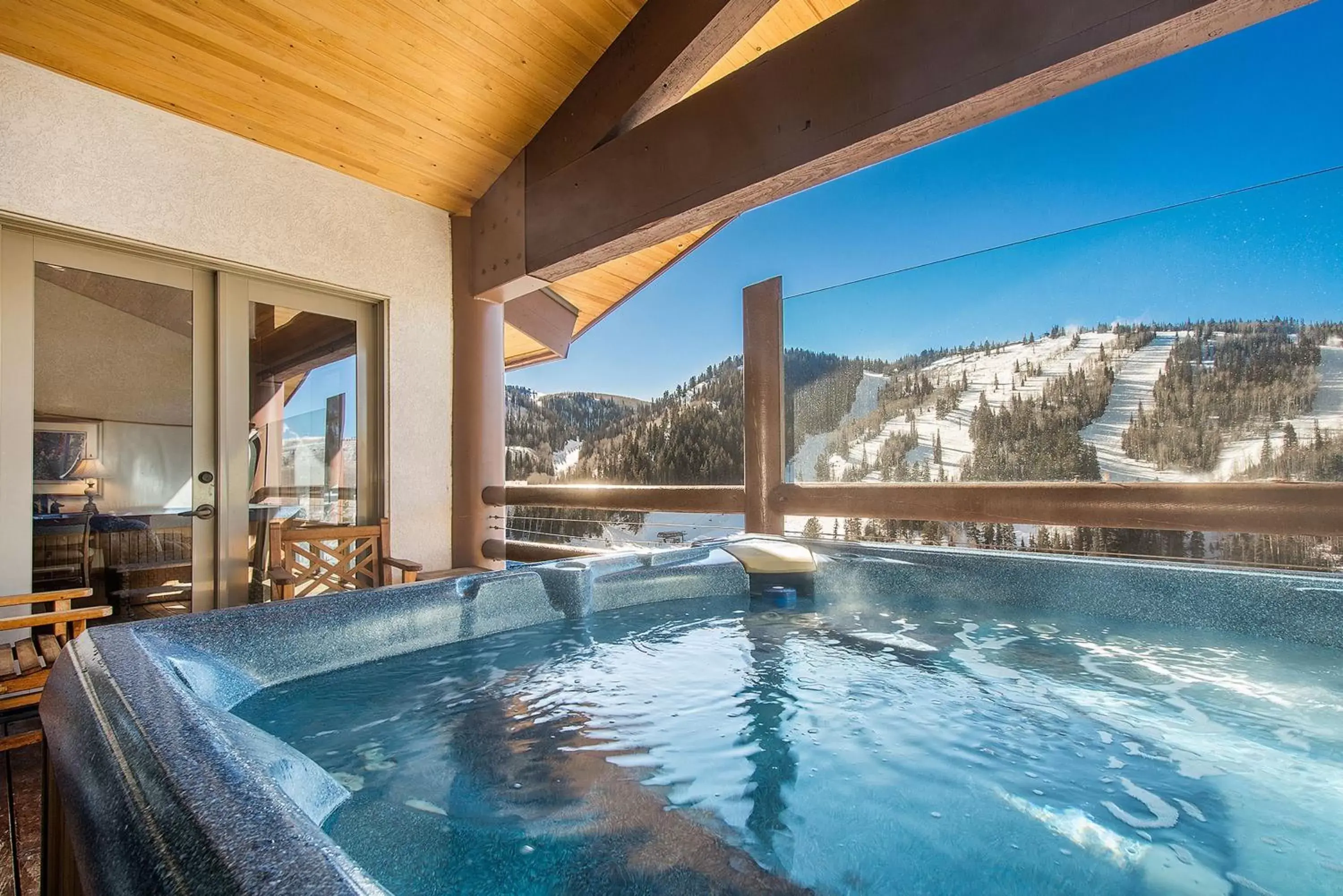 Hot Tub, Swimming Pool in Stein Eriksen Lodge Deer Valley