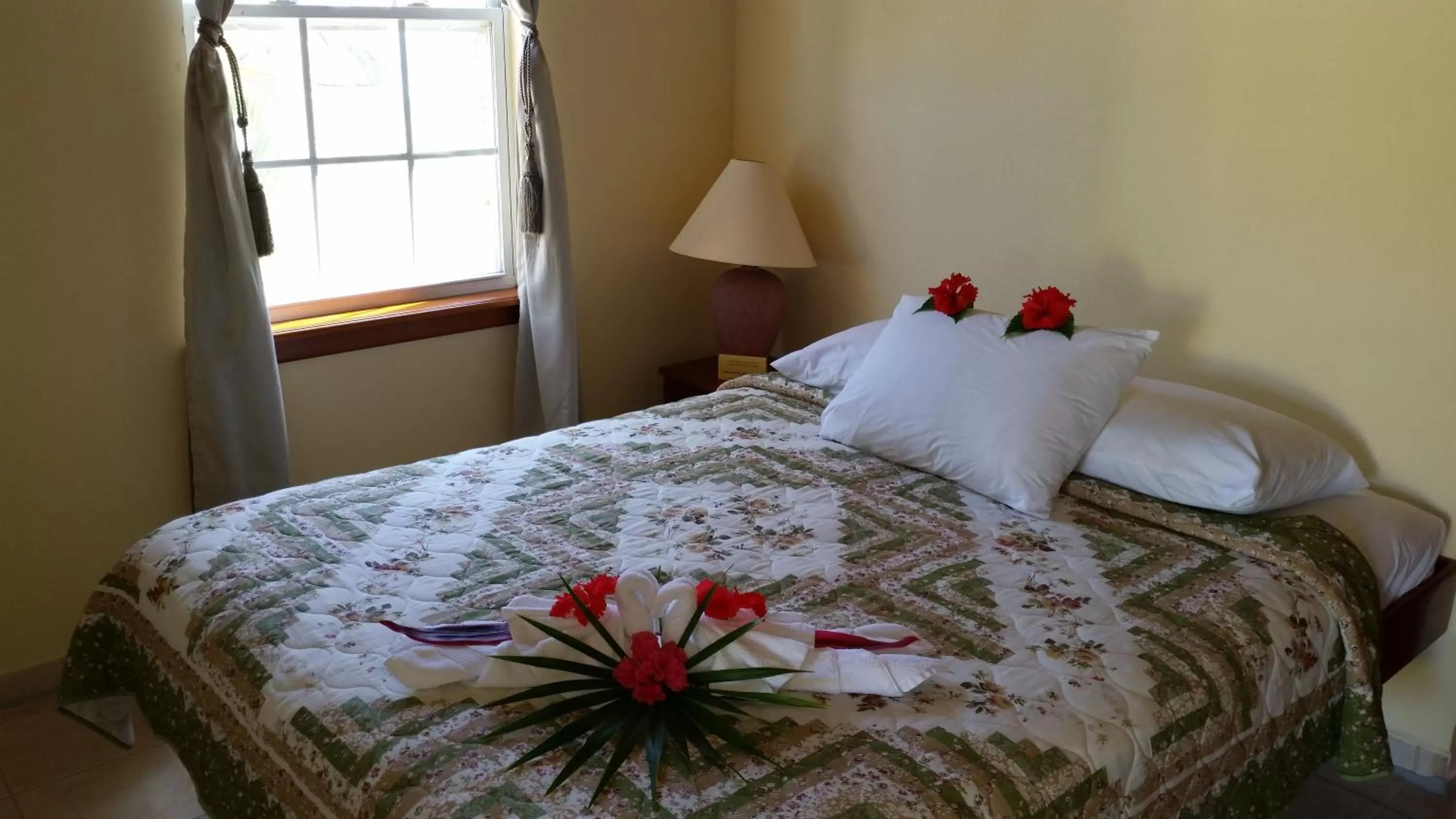 Bed in Royal Caribbean Resort