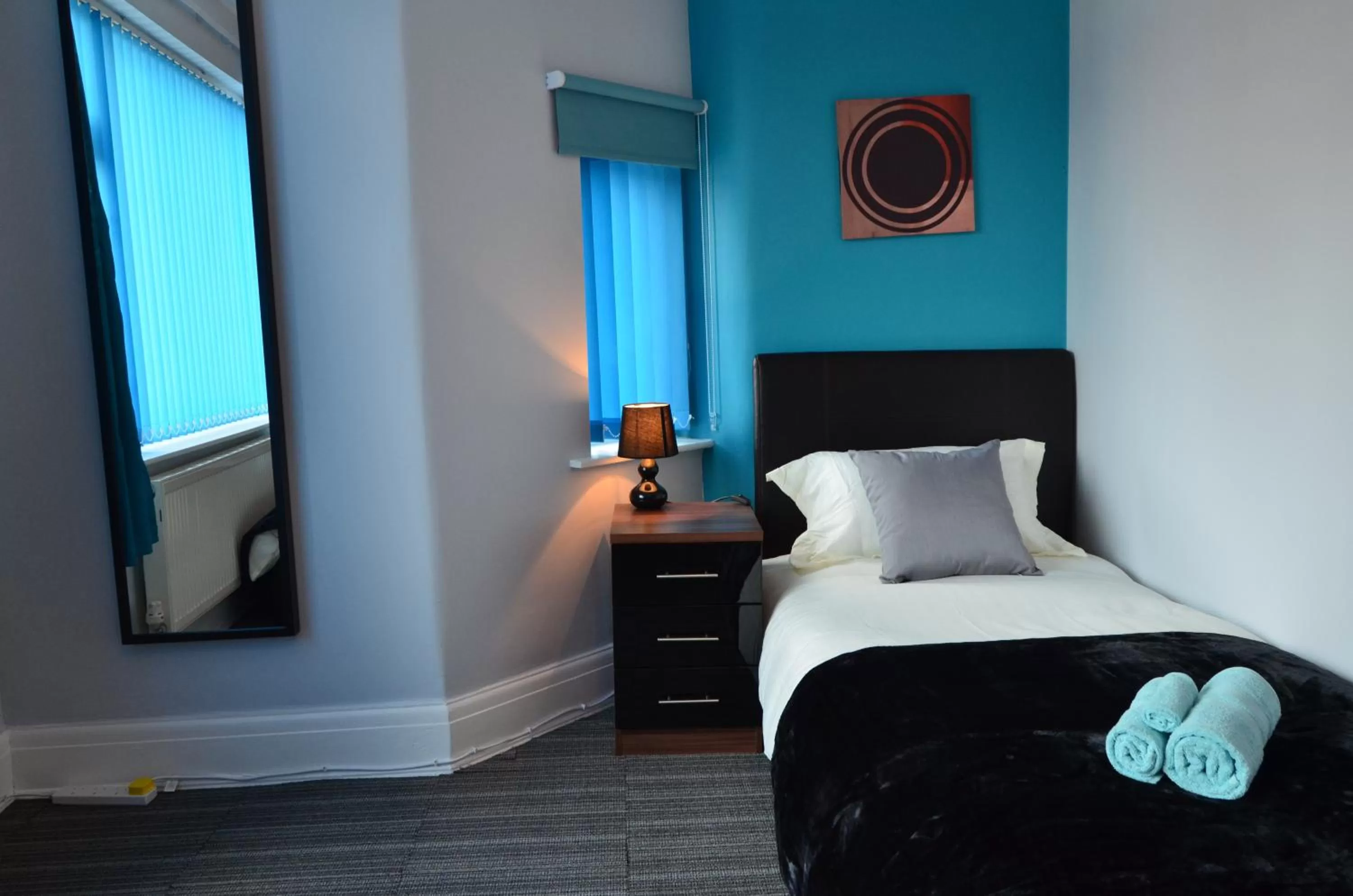 Bed in Old Trafford Guest House