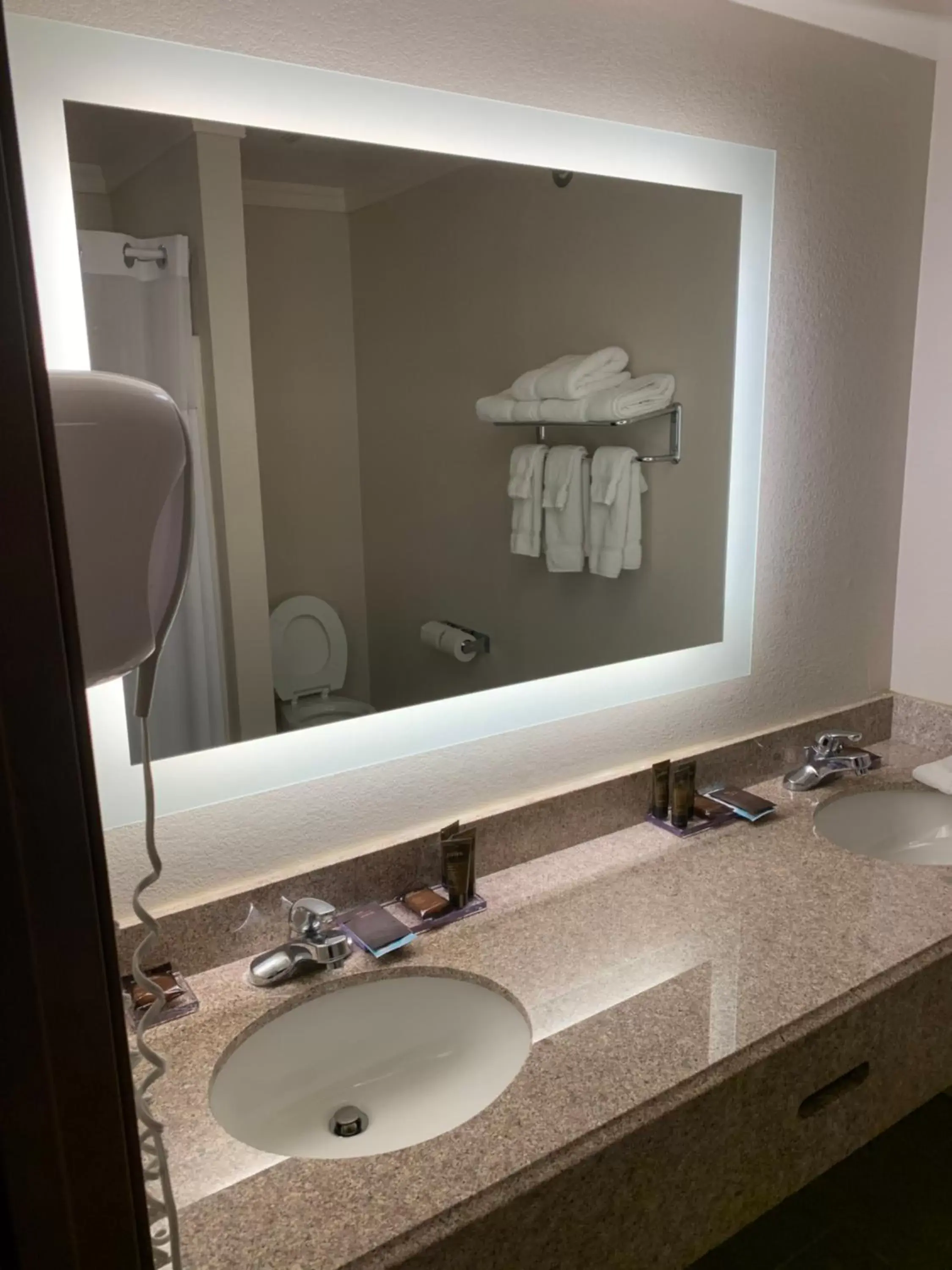 Bathroom in Wingate by Wyndham Brighton Bathroom in Wingate by Wyndham Brighton