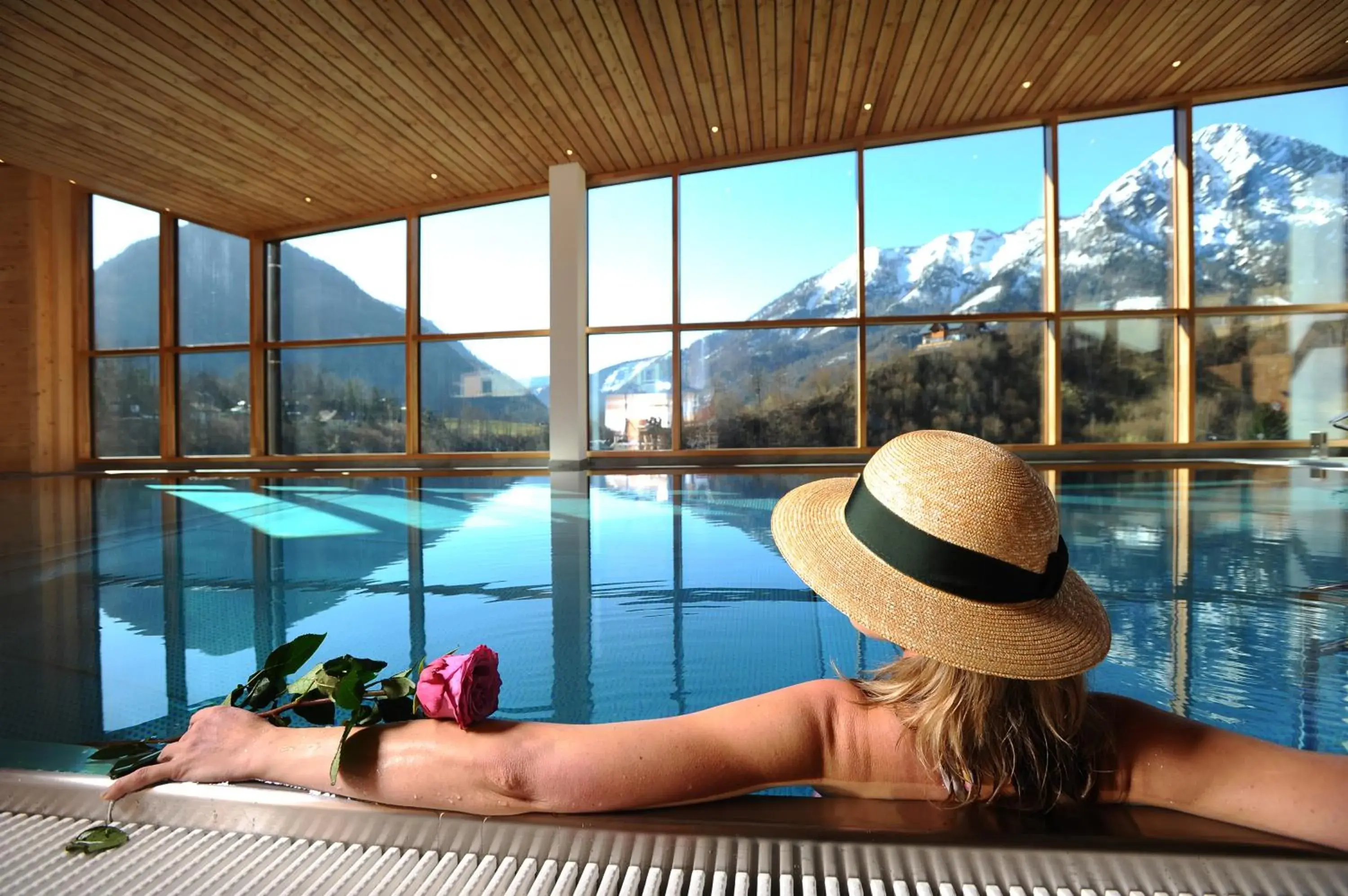 People, Swimming Pool in SPA Hotel Erzherzog Johann