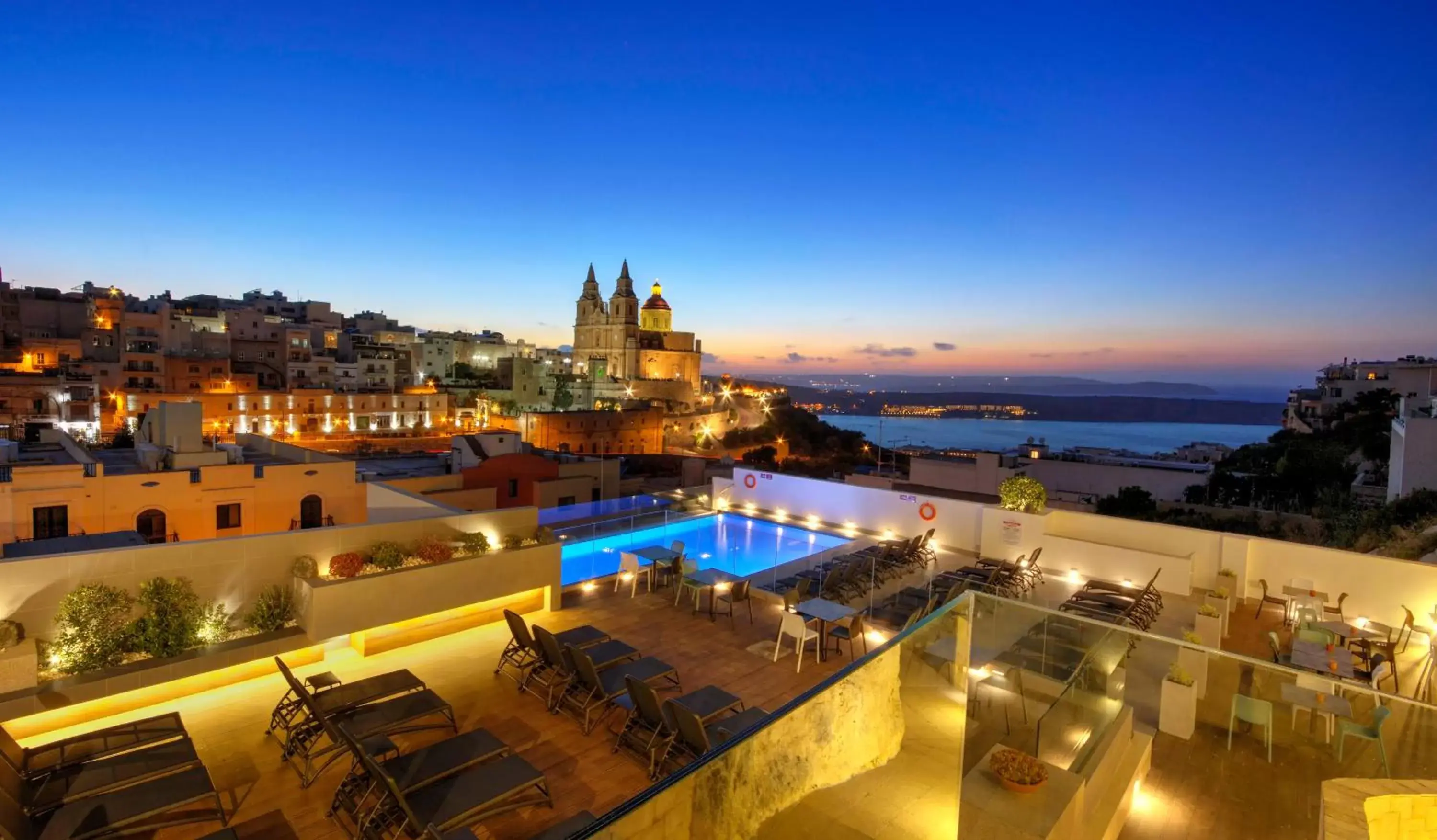 Bird's eye view, Pool View in Pergola Hotel & Spa