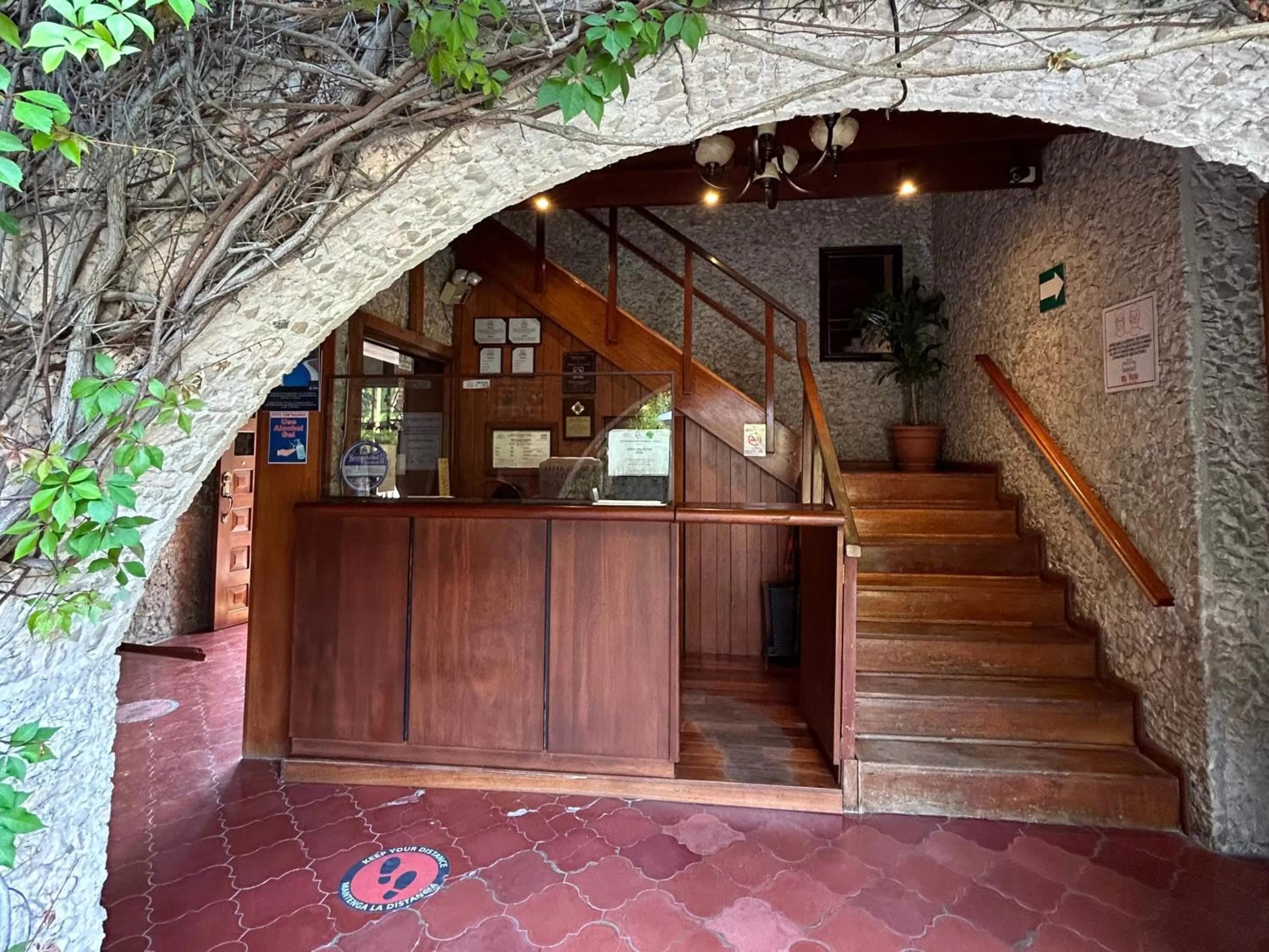 Lobby or reception in Hotel del Patio