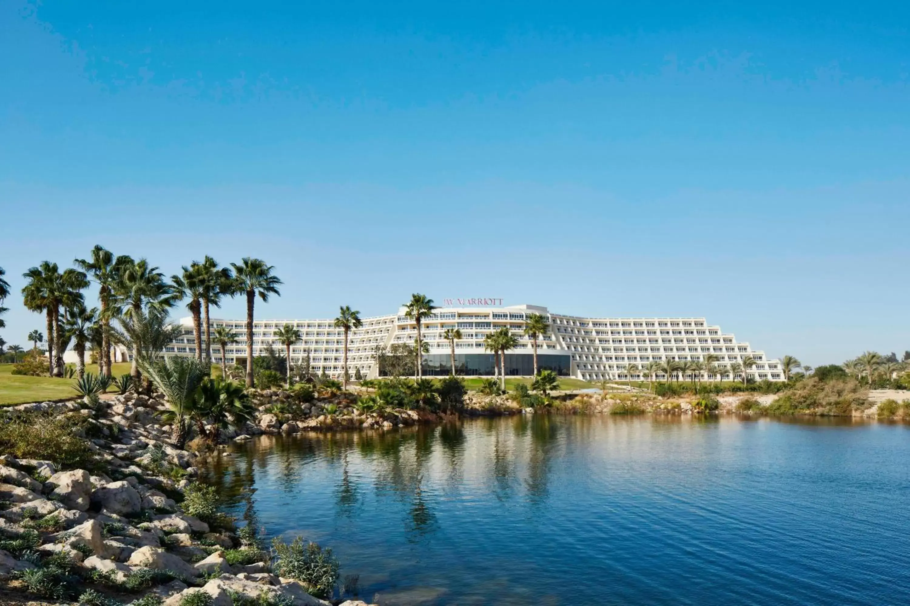 Property building in JW Marriott Hotel Cairo