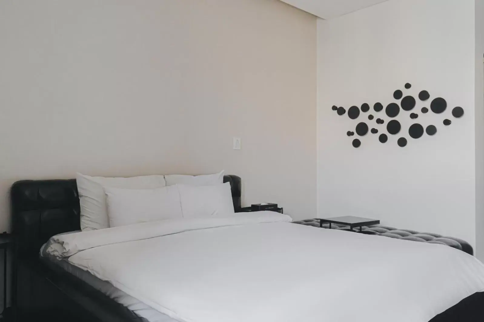 Bed in ACC Design Hotel