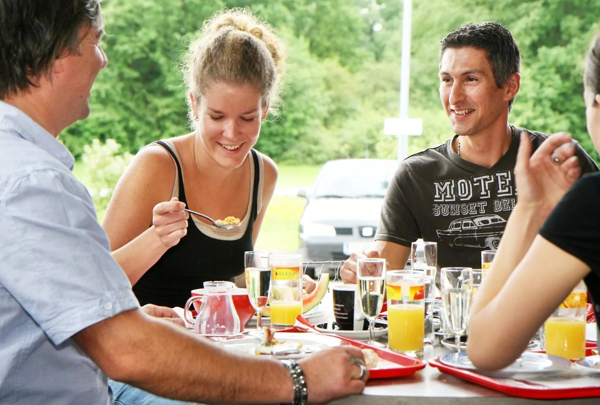 Restaurant/places to eat in FairSleep Avia Motel Gmünd