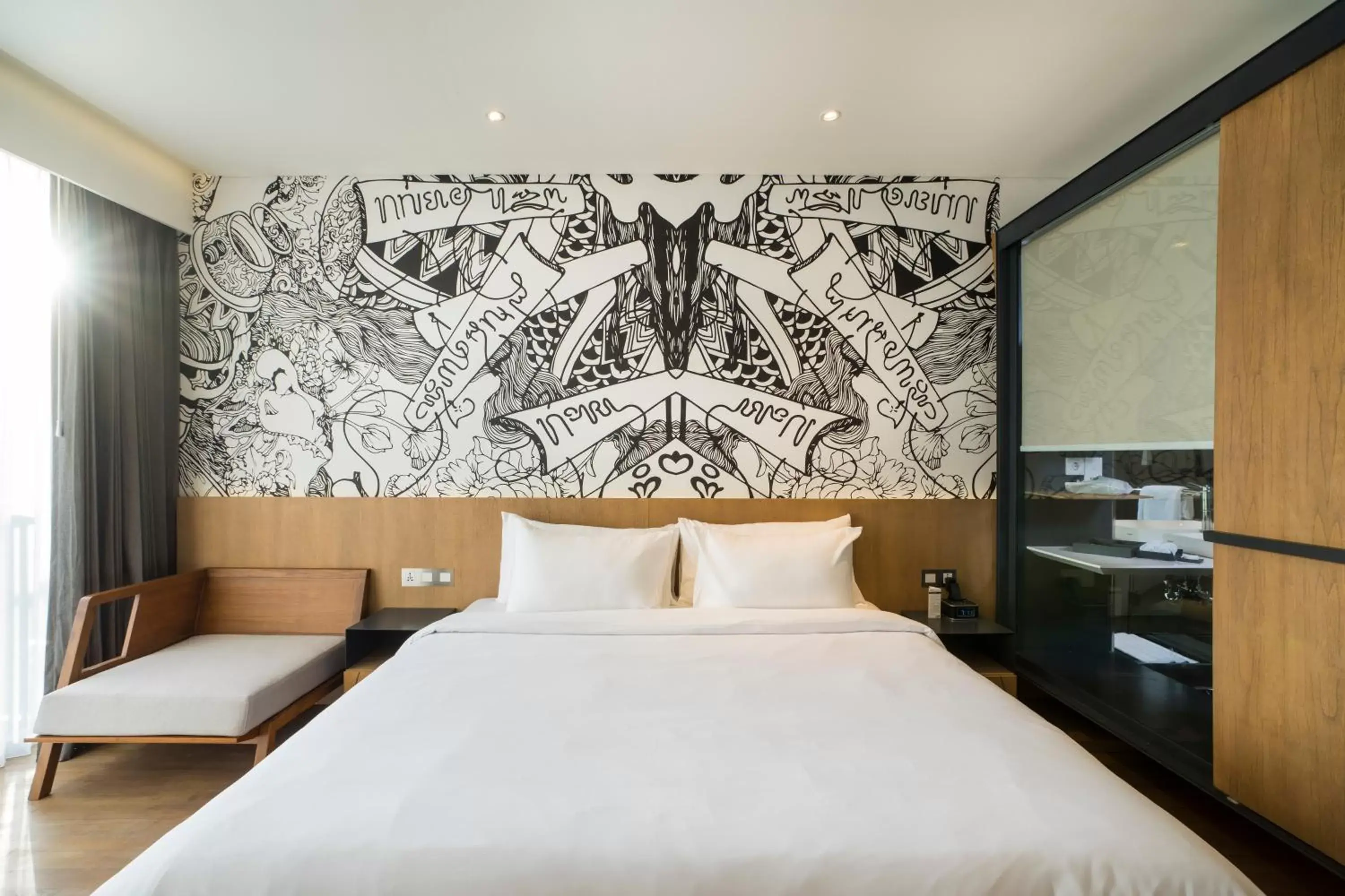 Bedroom, Bed in ARTOTEL Sanur Bali