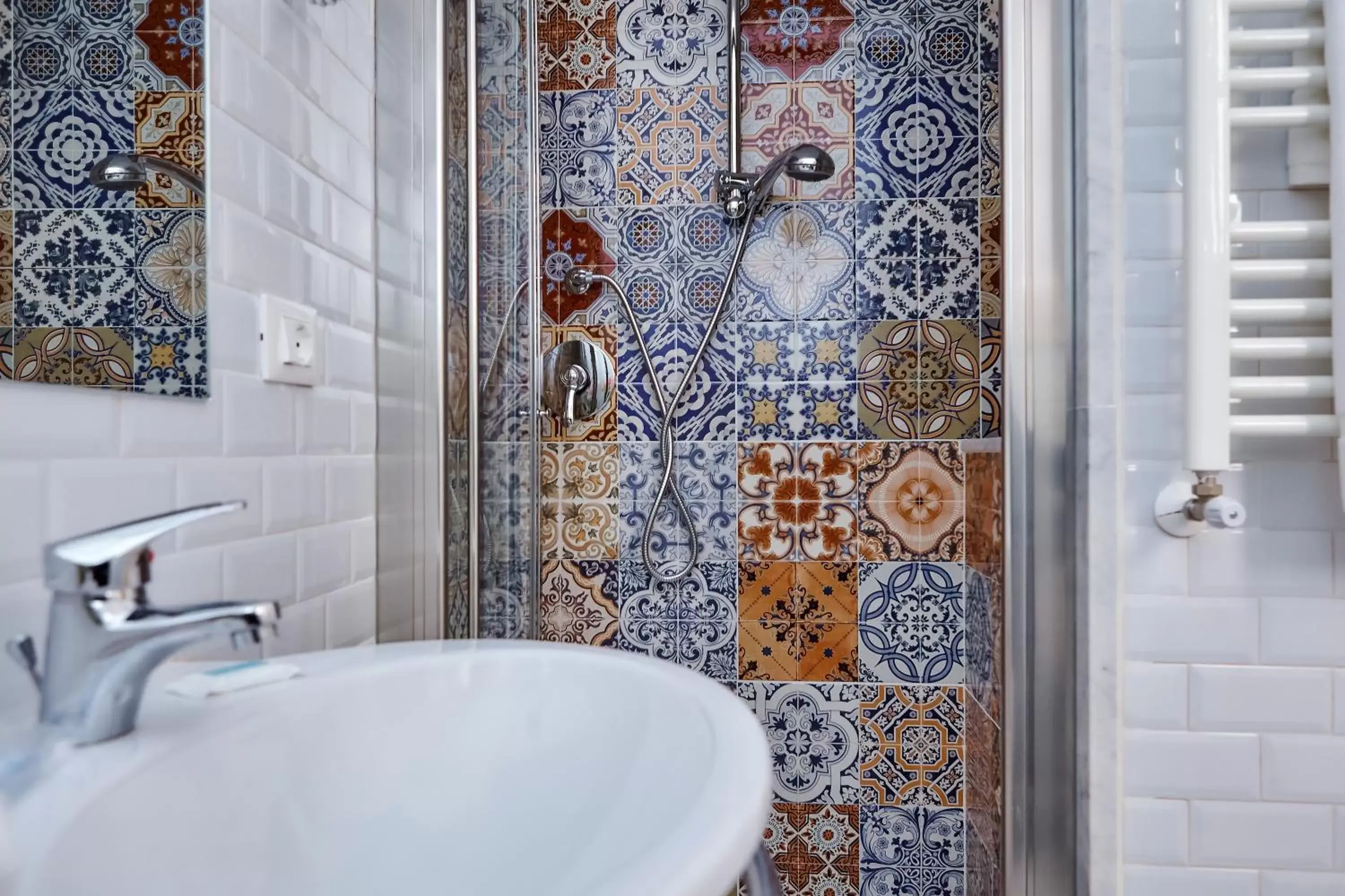 Bathroom in Palermo Blu - Monacò rooms