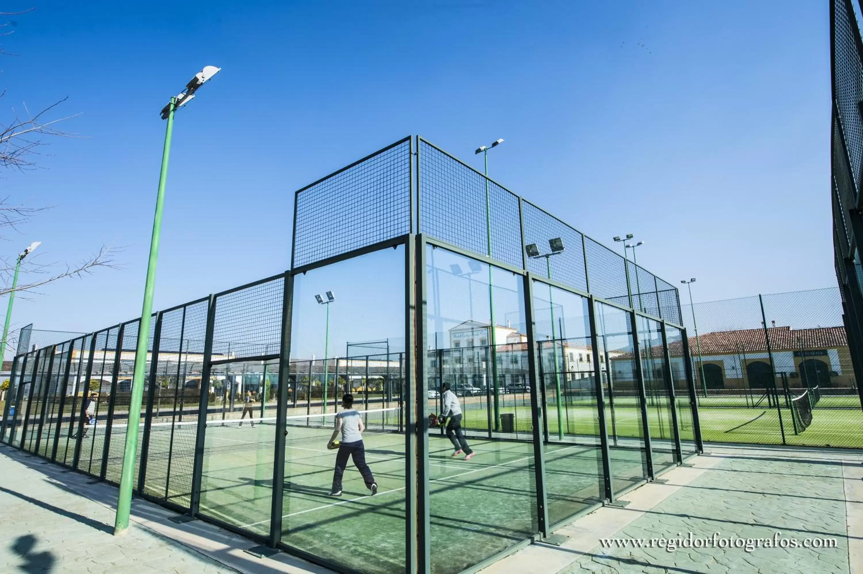 Tennis court in Hospedium Hotel Cortijo Santa Cruz