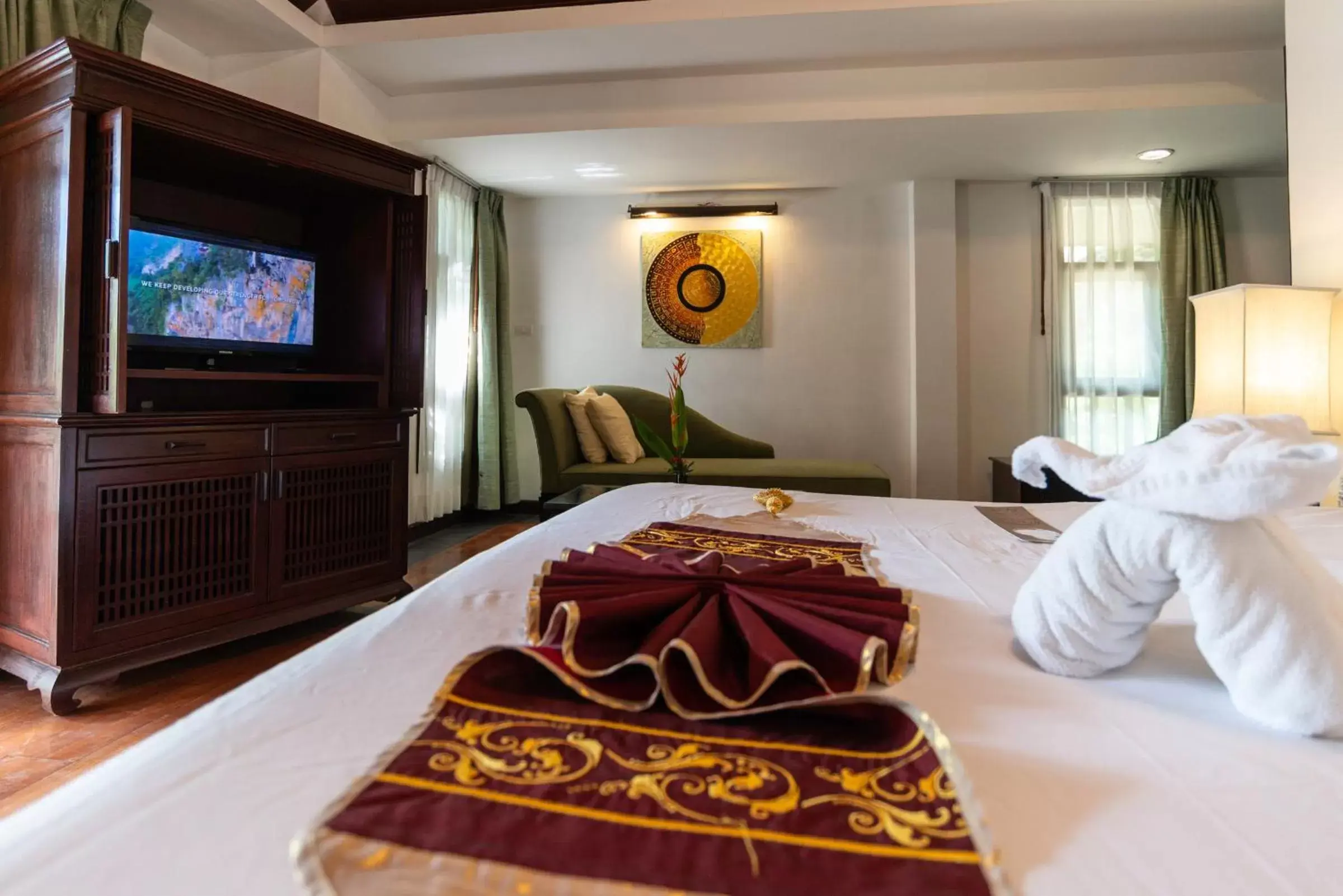 Photo of the whole room, Bed in Seaview Resort Khao Lak - SHA Plus