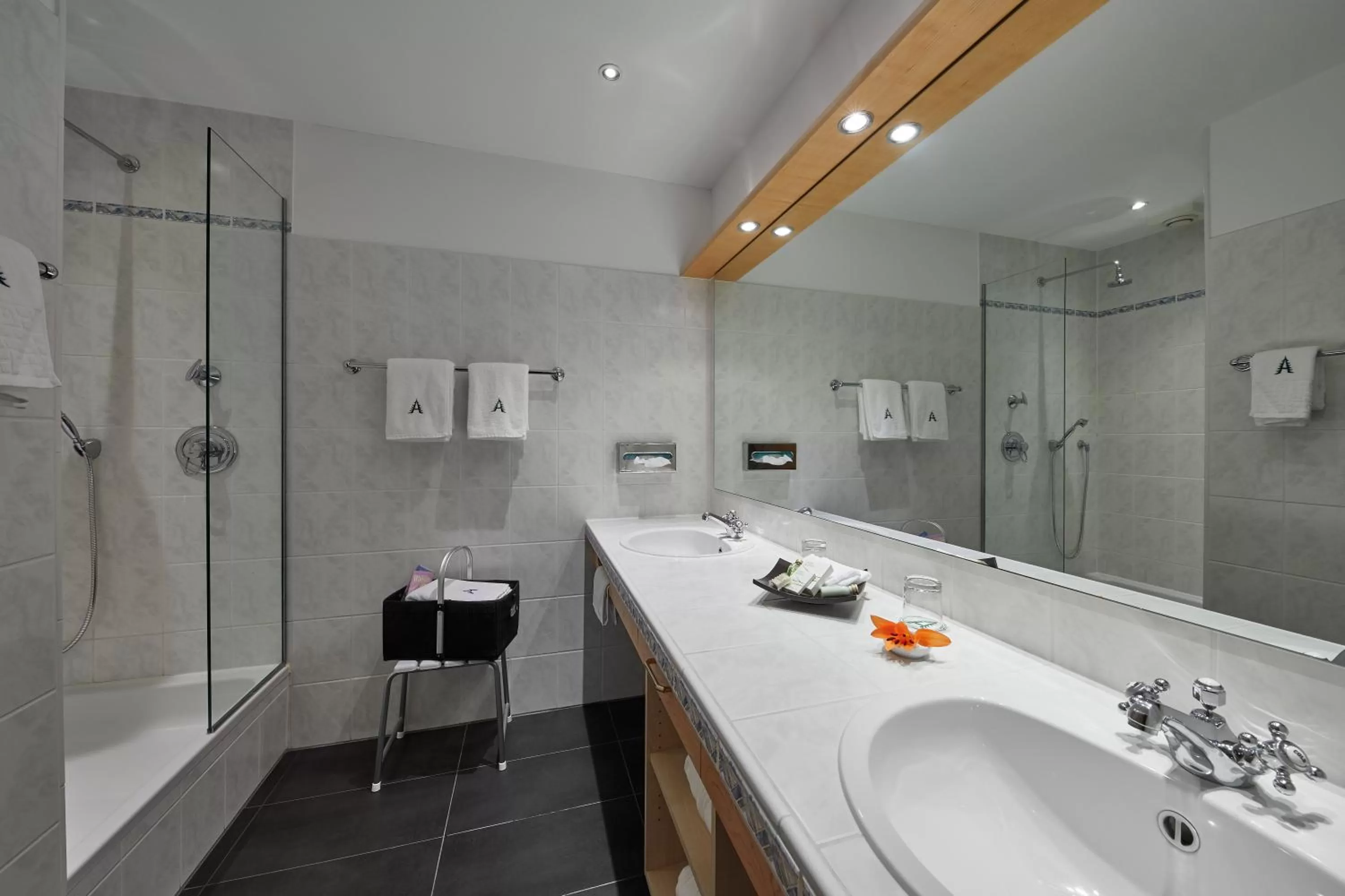 Shower, Bathroom in Waldhaus Ohlenbach