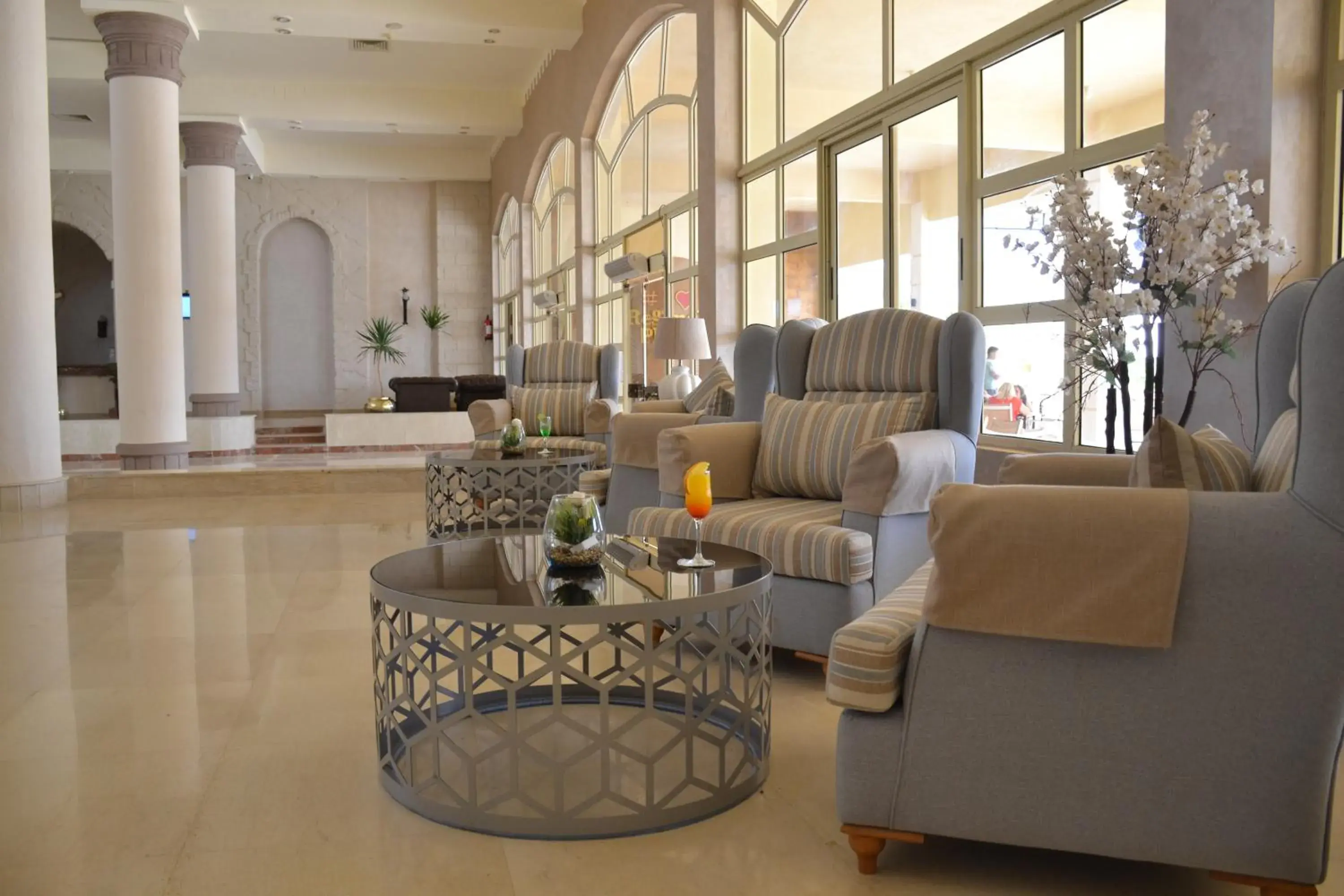 Seating area, Lobby/Reception in Regency Plaza Aqua Park and Spa Resort