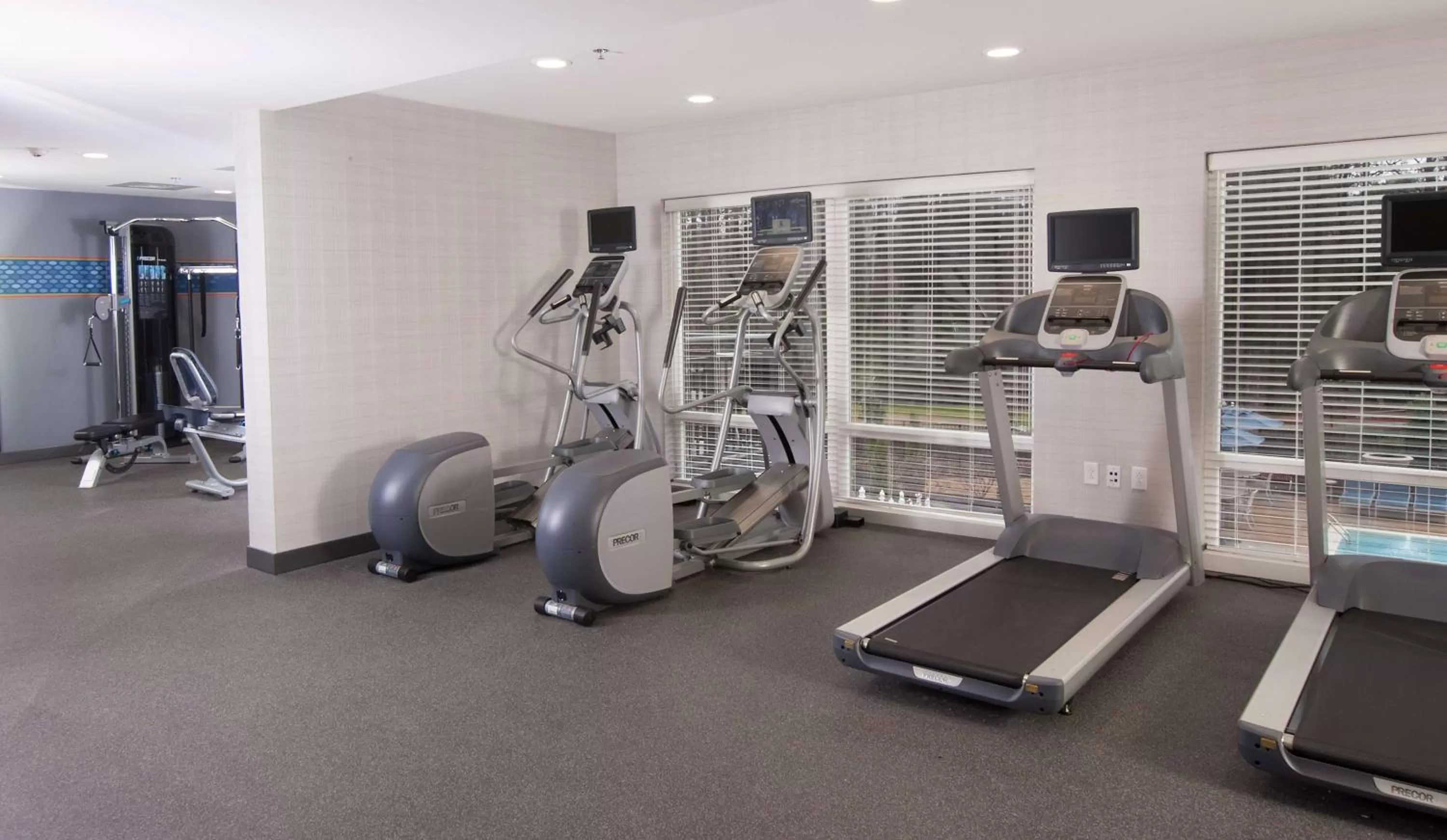 Fitness centre/facilities in Hampton Inn & Suites by Hilton Augusta-Washington Rd